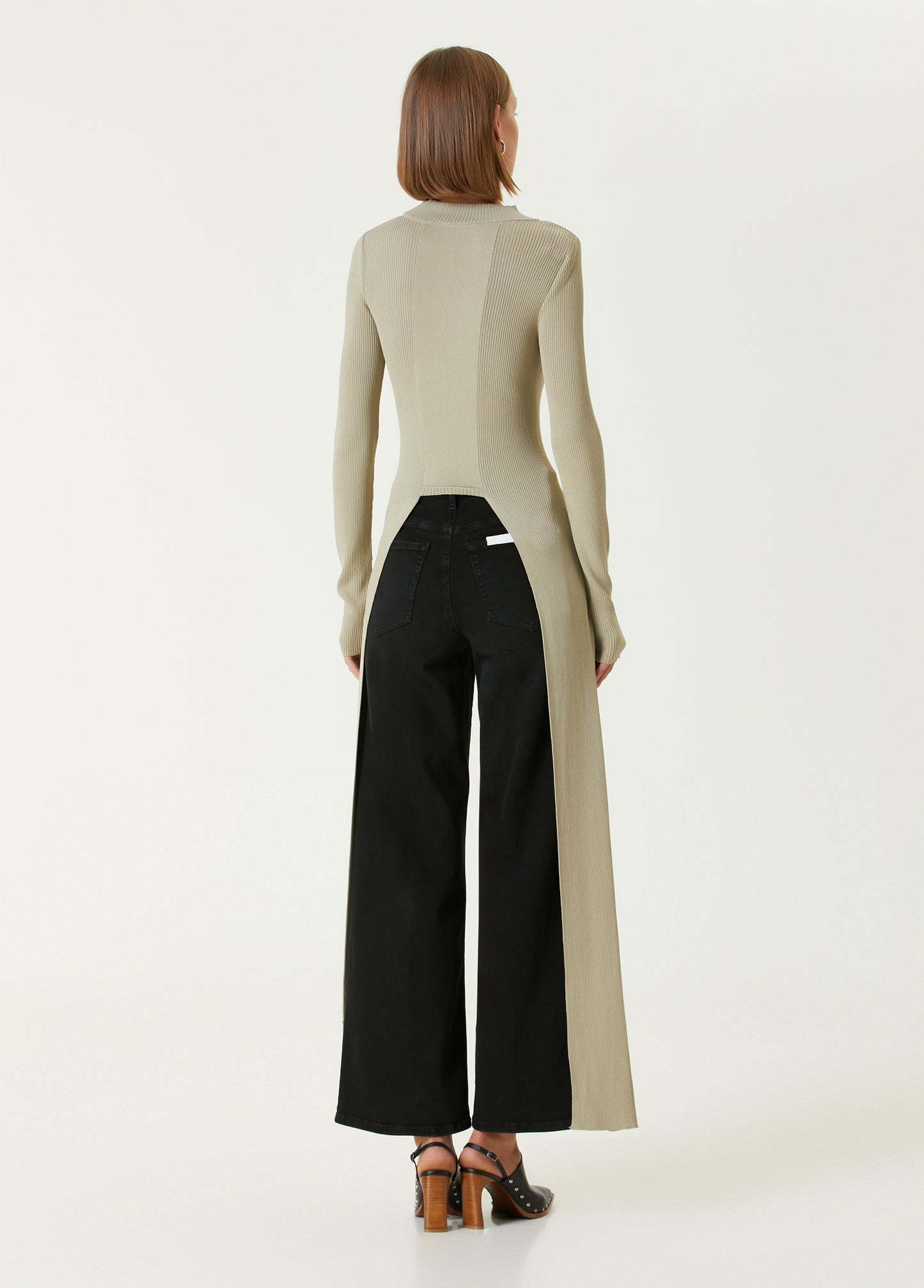 Your *itch Kuyruk Detaylı Triko Üst