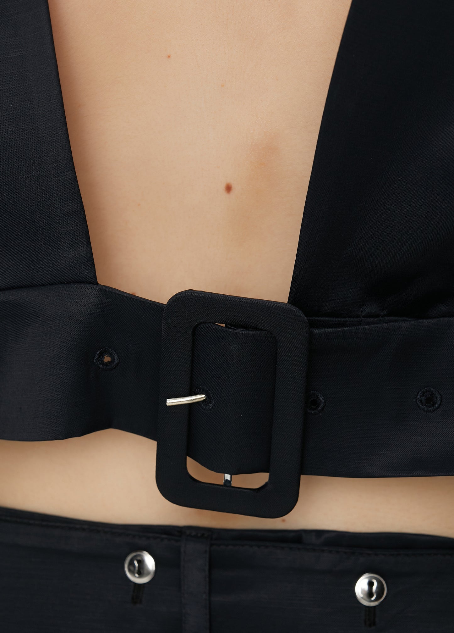 Day To Night In La Crop Shiny Woven Jacket