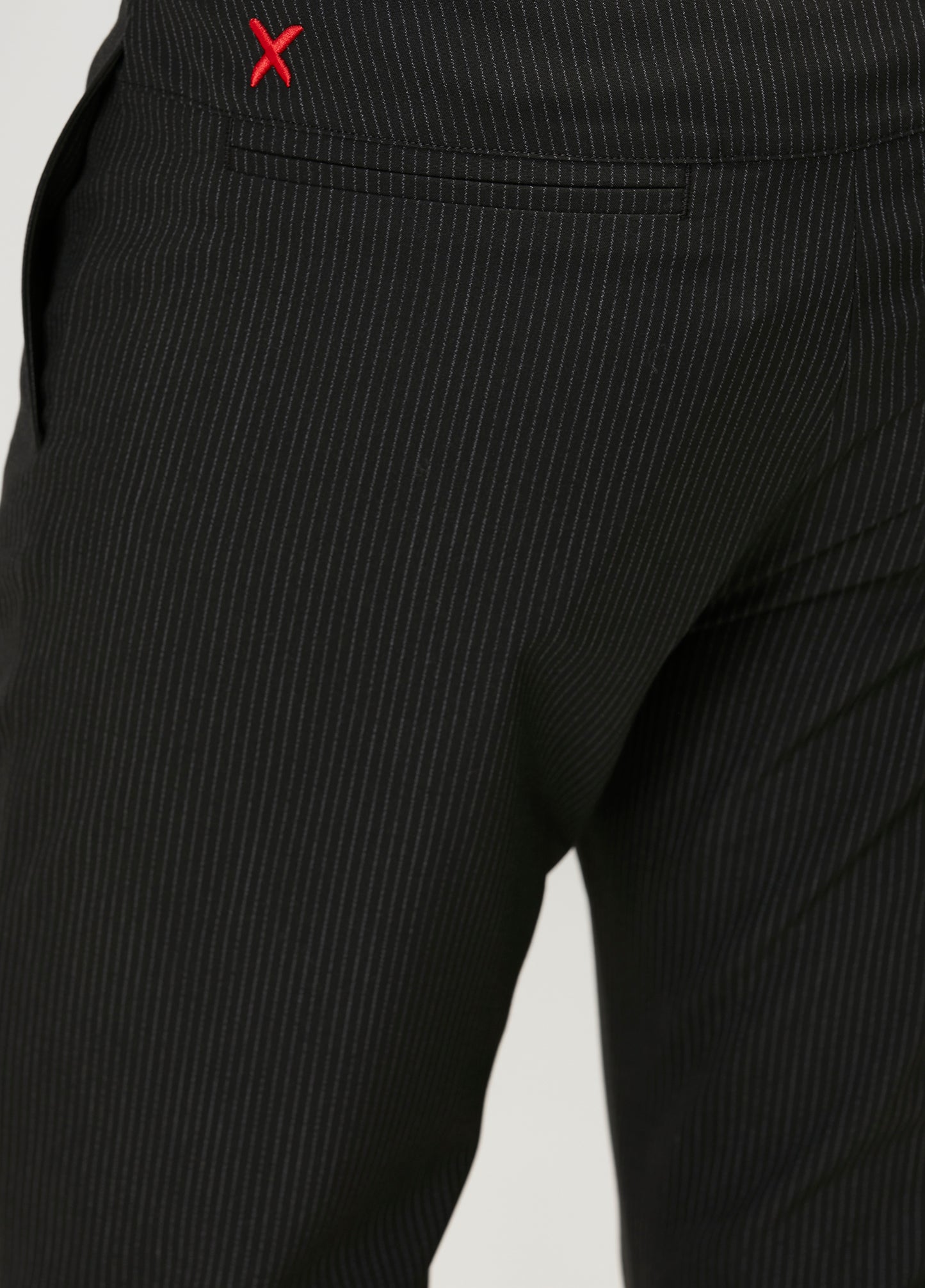 Day to Night in LA Çizgili Dokuma Flare Pantolon