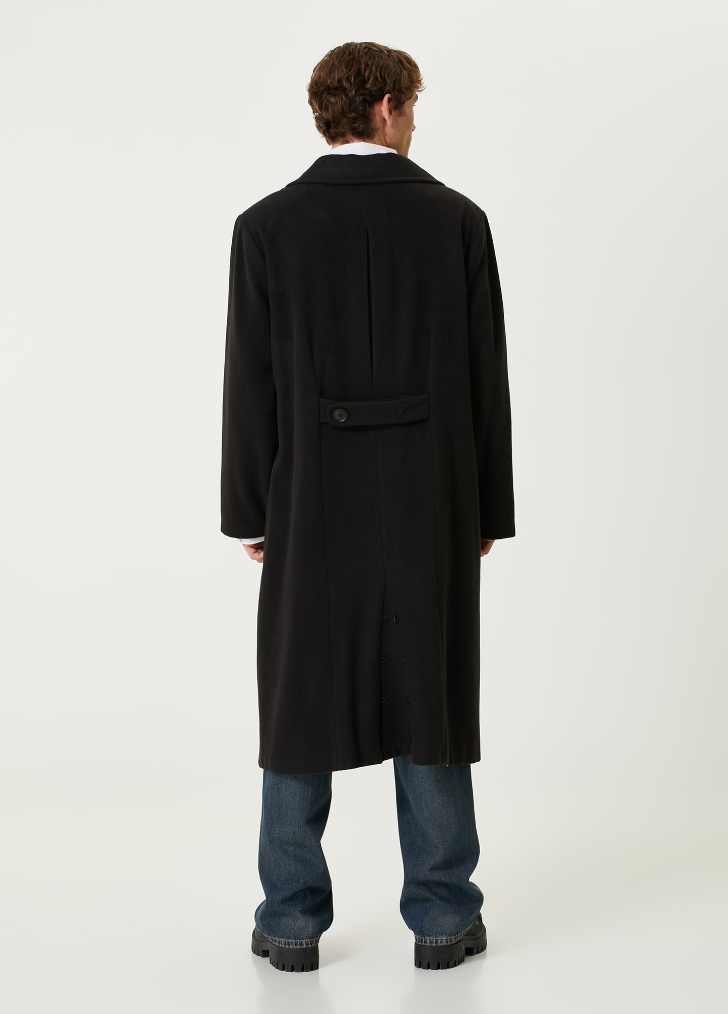 Boomerang Wool Long Coat