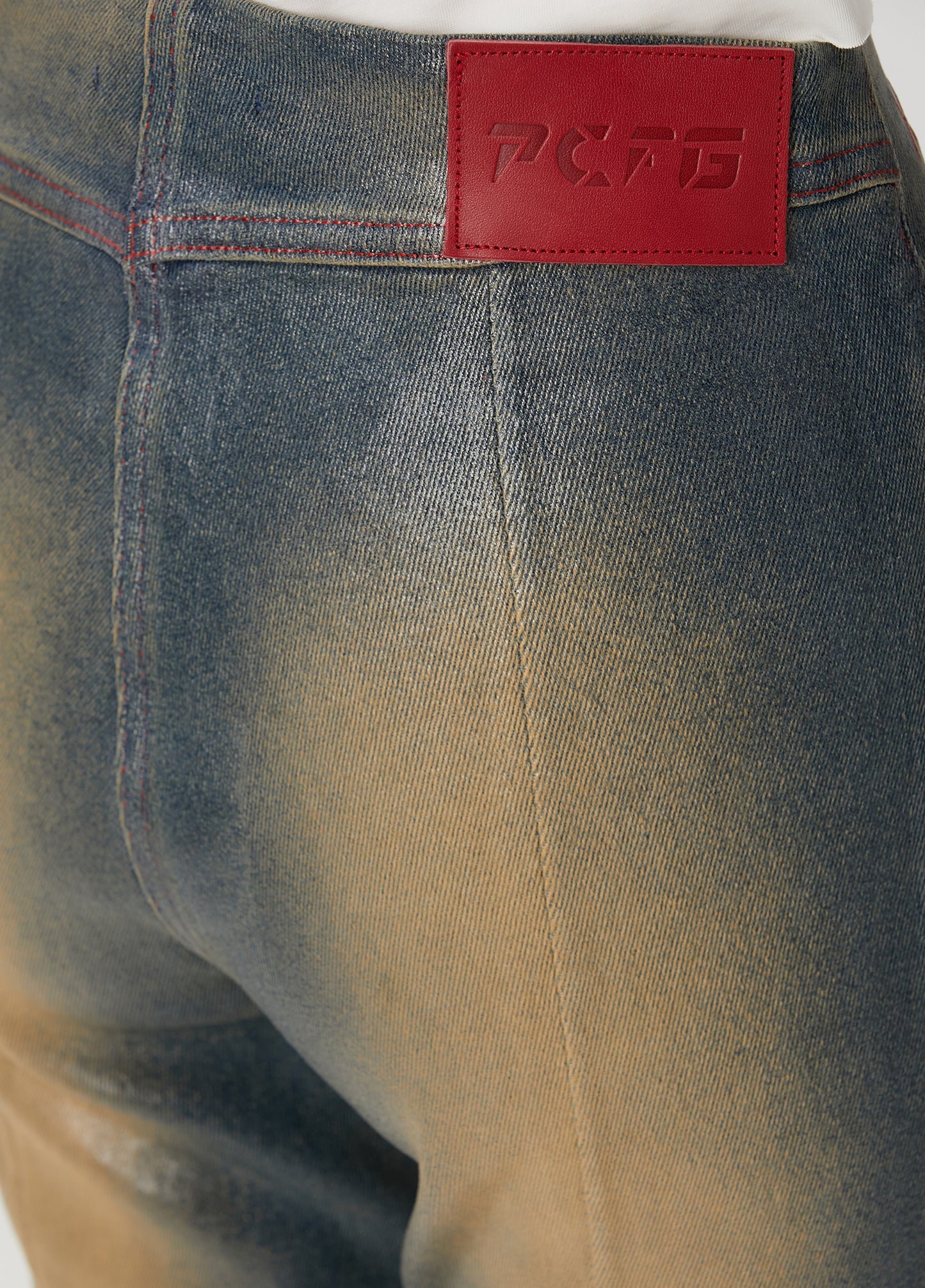 Day to Night in LA Parlak Görünümlü Flare Pantolon