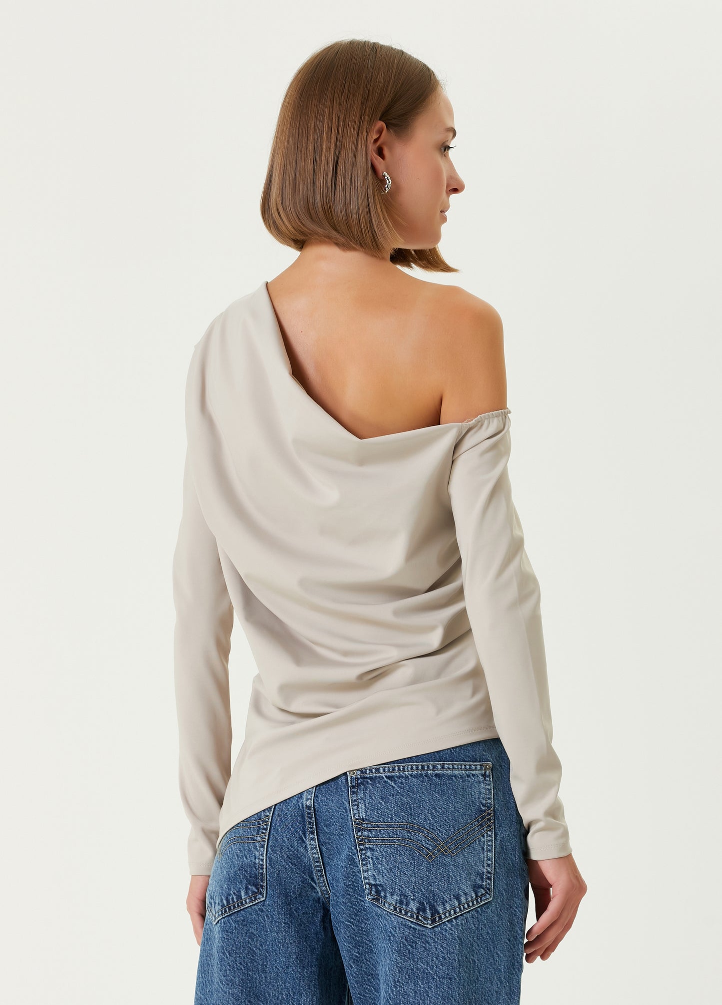 Your *itch Draped Long Sleeve Top