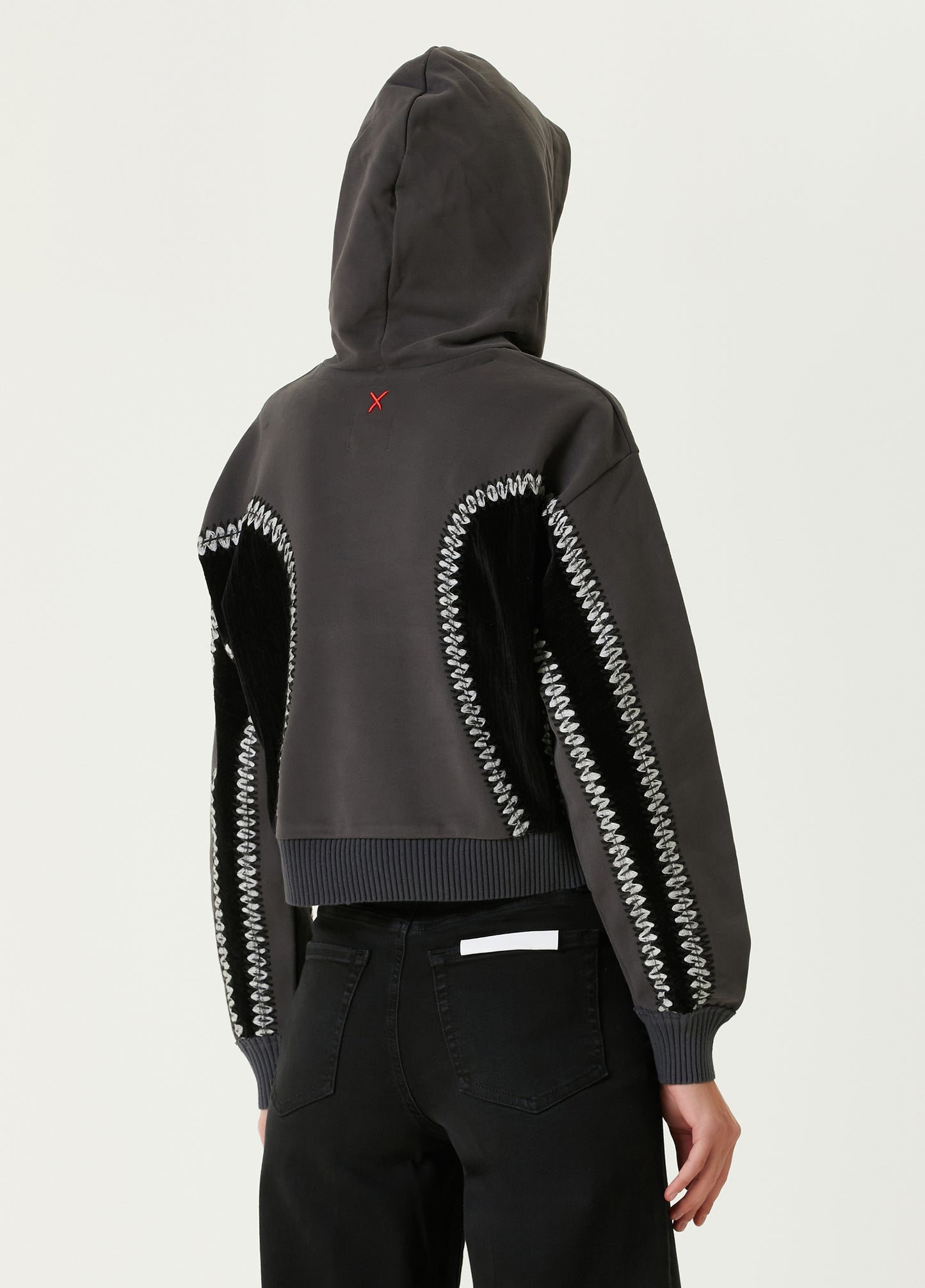 Boomerang Panelled Hoodie