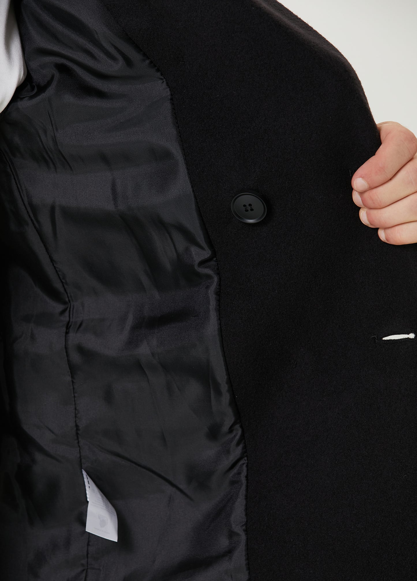 Boomerang Çift Düğmeli Kaban