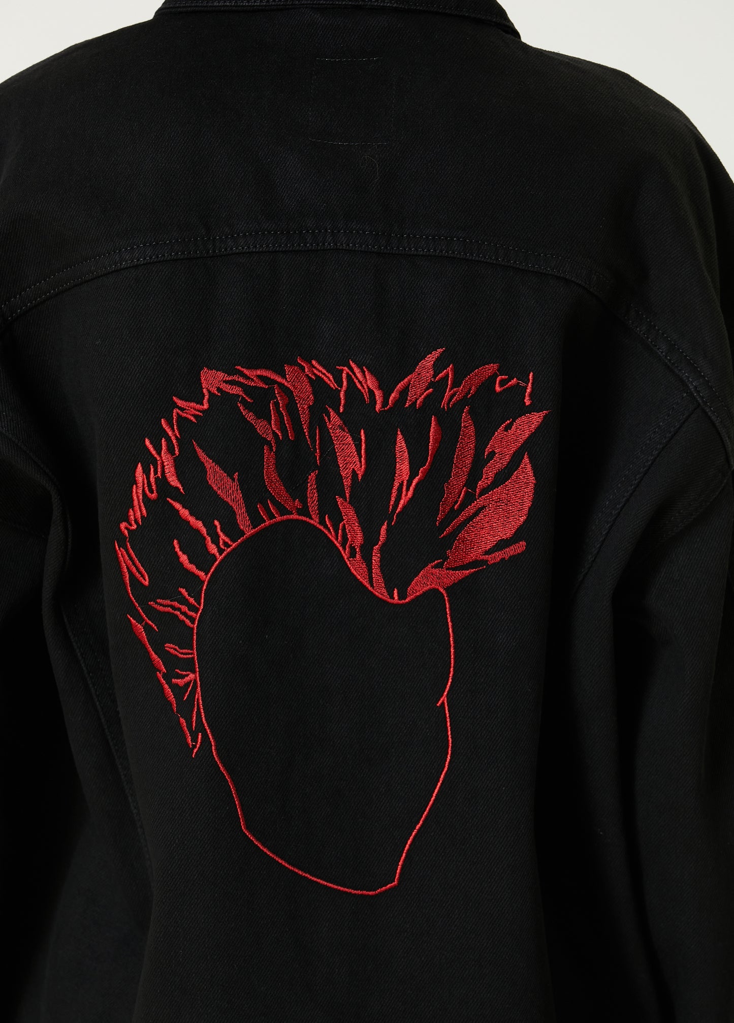 Boomerang Logolu Denim Ceket