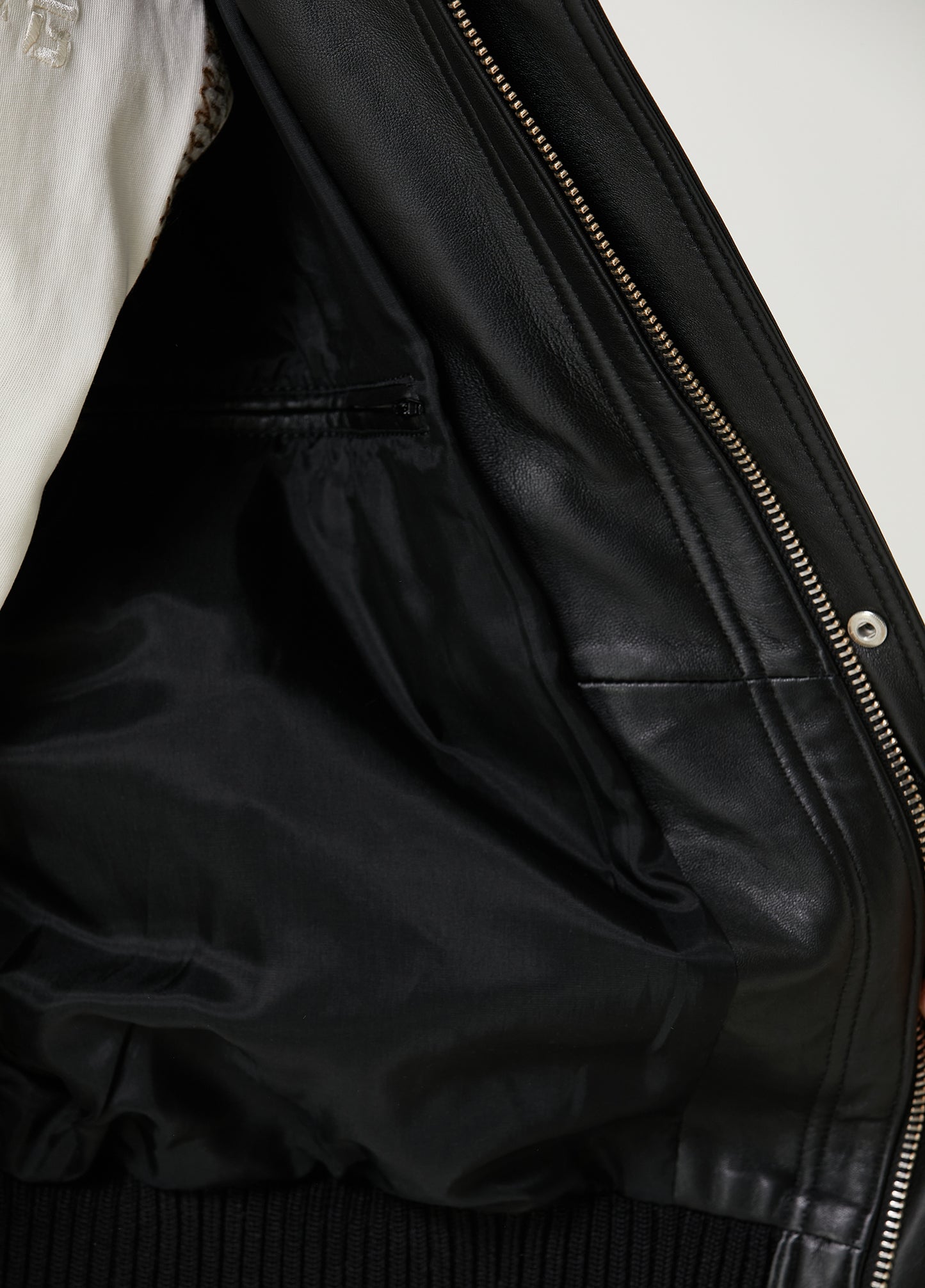 Boomerang Deri Bomber Ceket