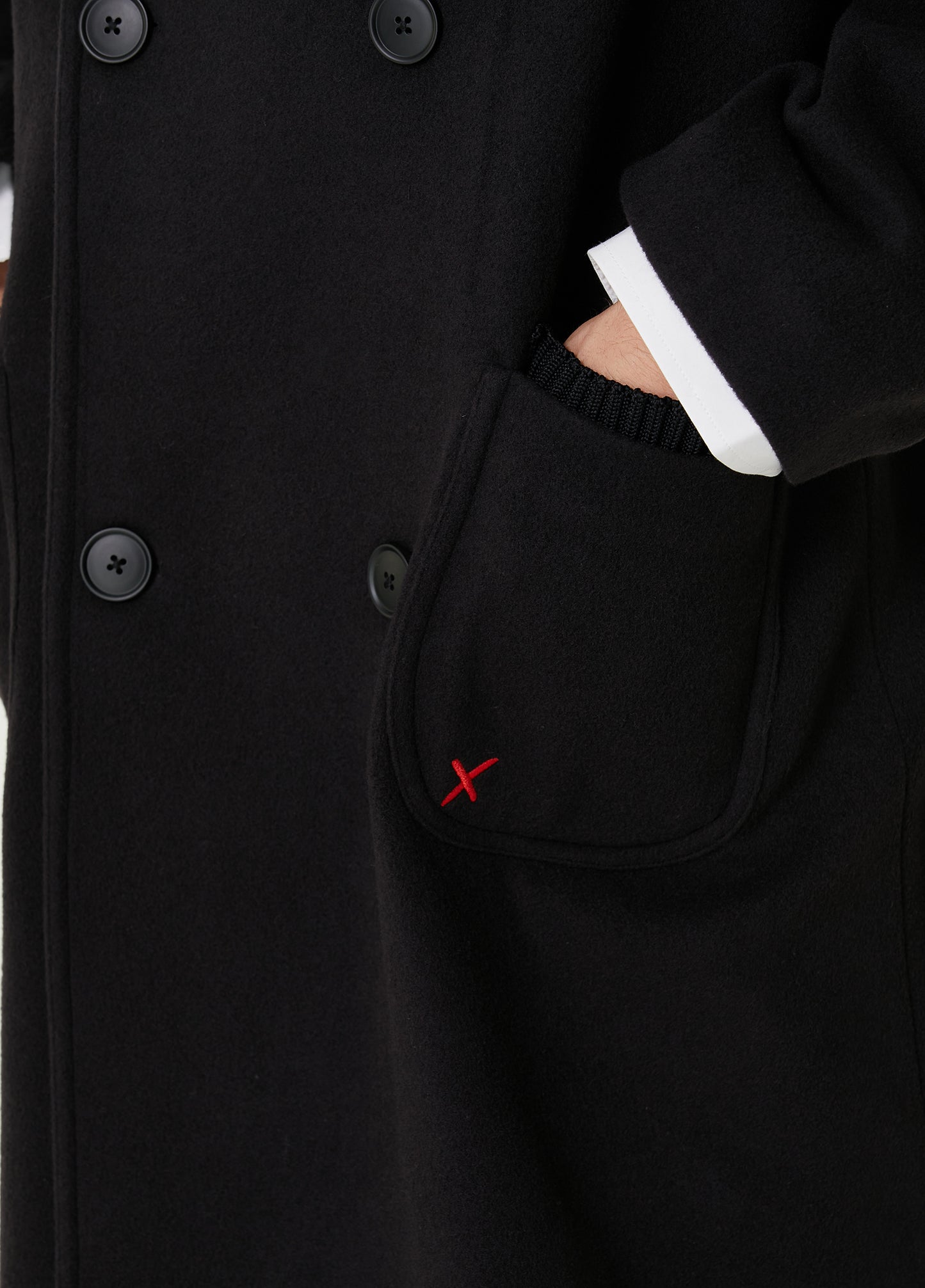 Boomerang Wool Long Coat