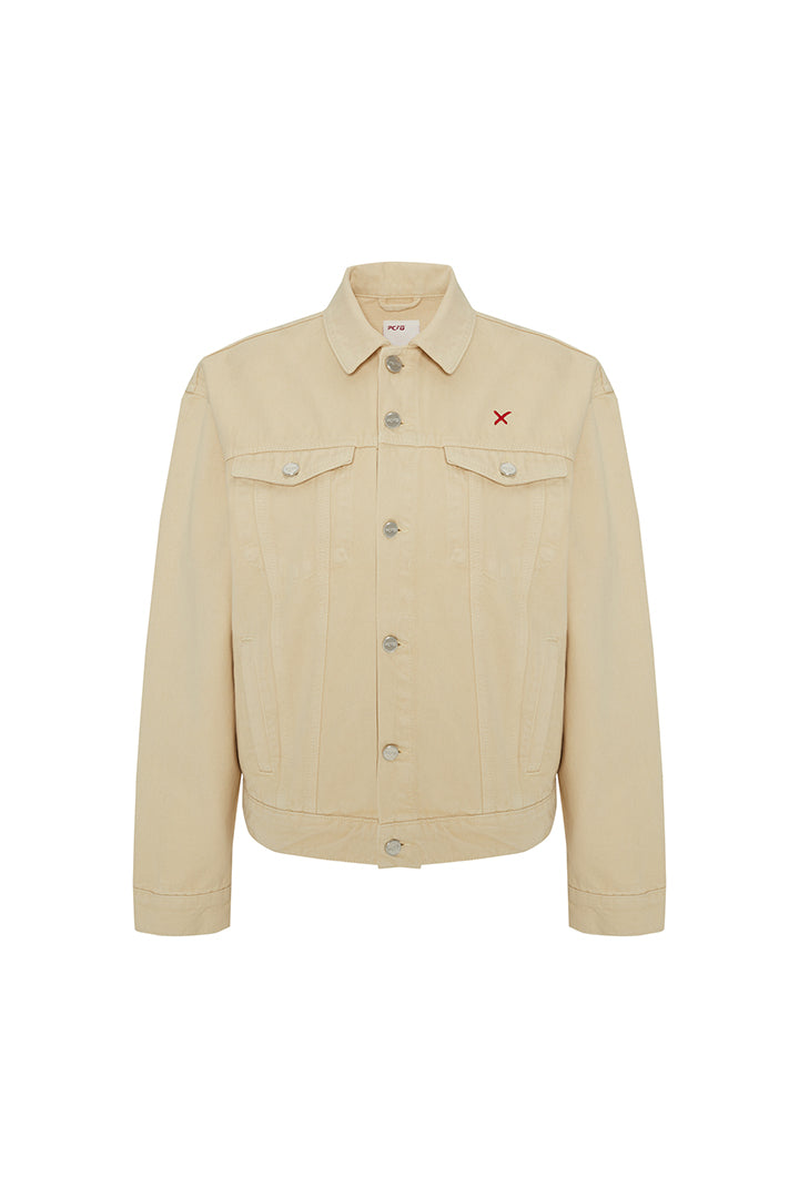 Boomerang Logolu Denim Ceket