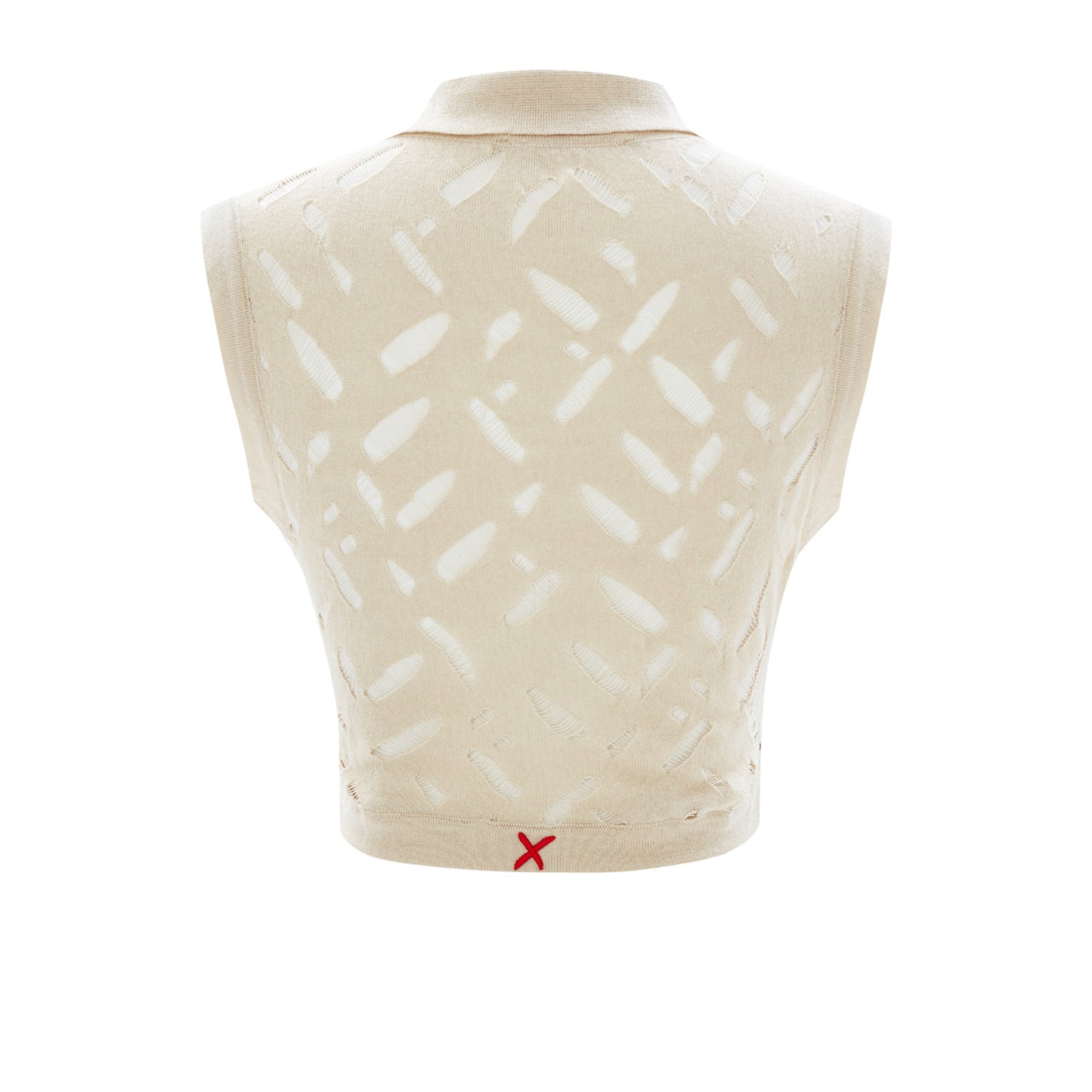 Free Heaven Kısa Yırtık Triko