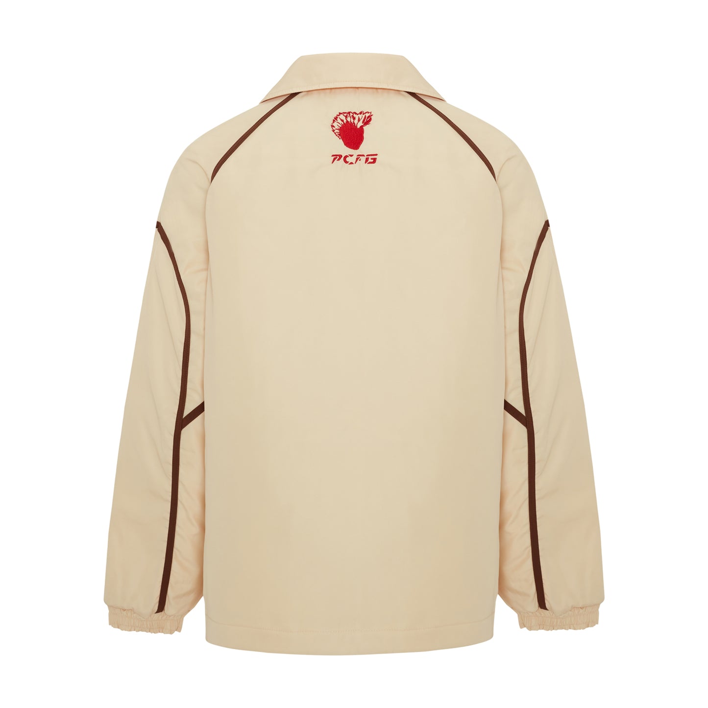 Boomerang Kontrast Şerit Detaylı Oversize Şişme Mont