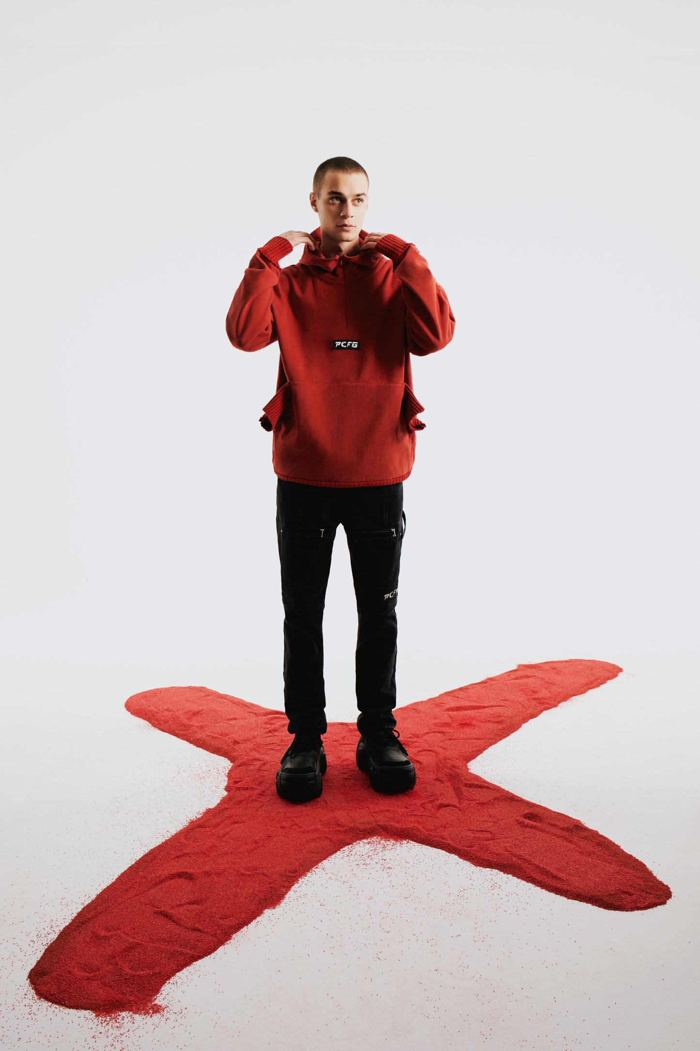 Boomerang Fermuarlı Hoodie