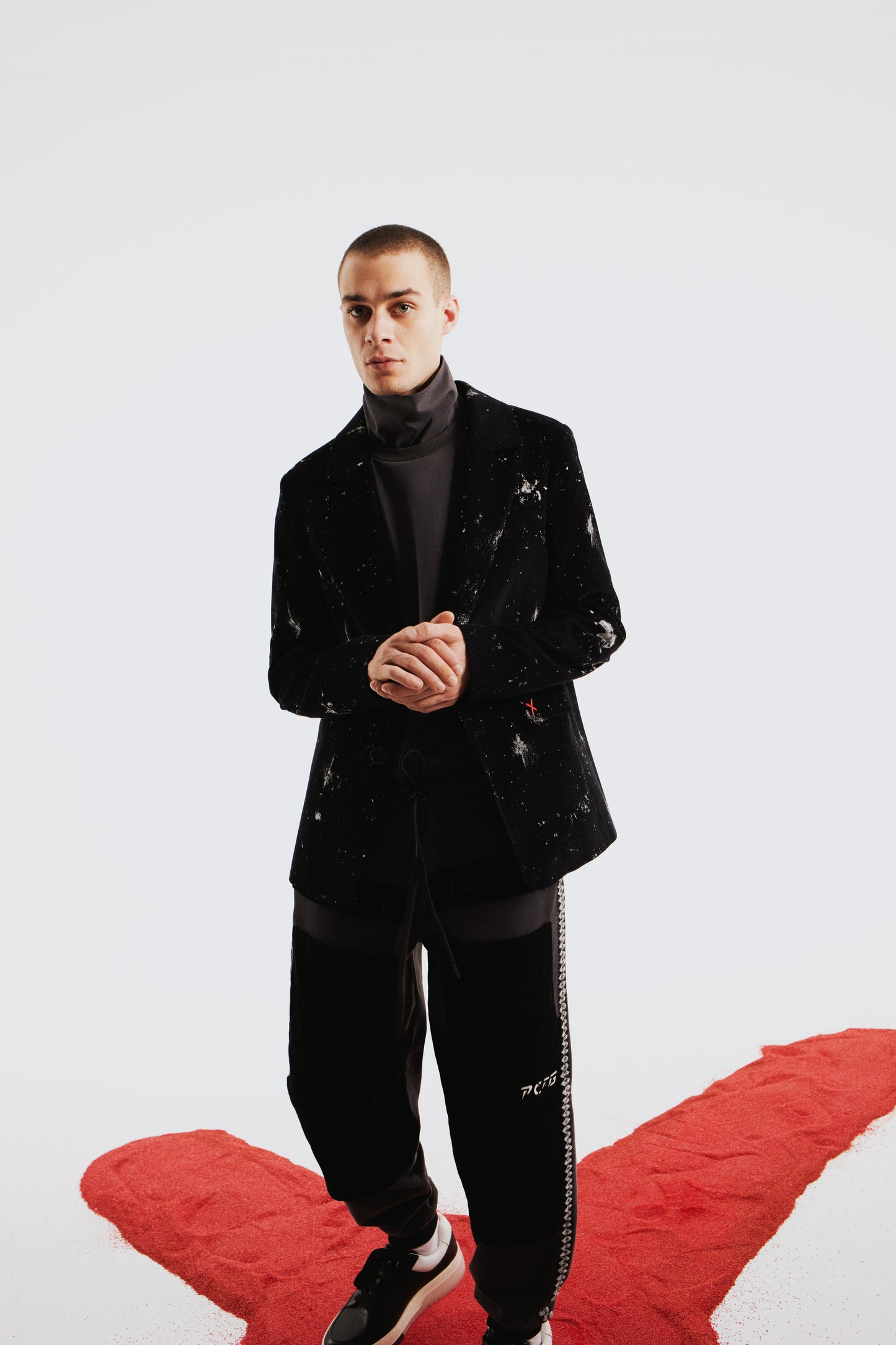 Boomerang Velvet Blazer