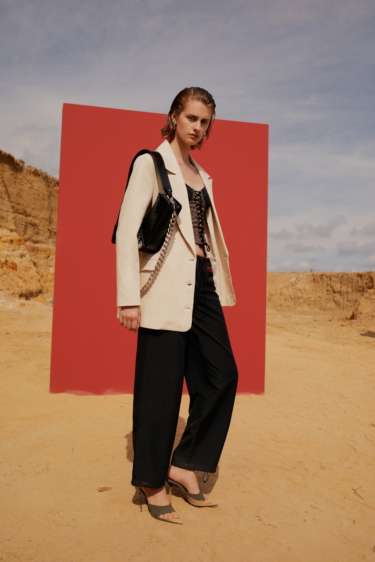 Free Heaven Leopard Corset Top