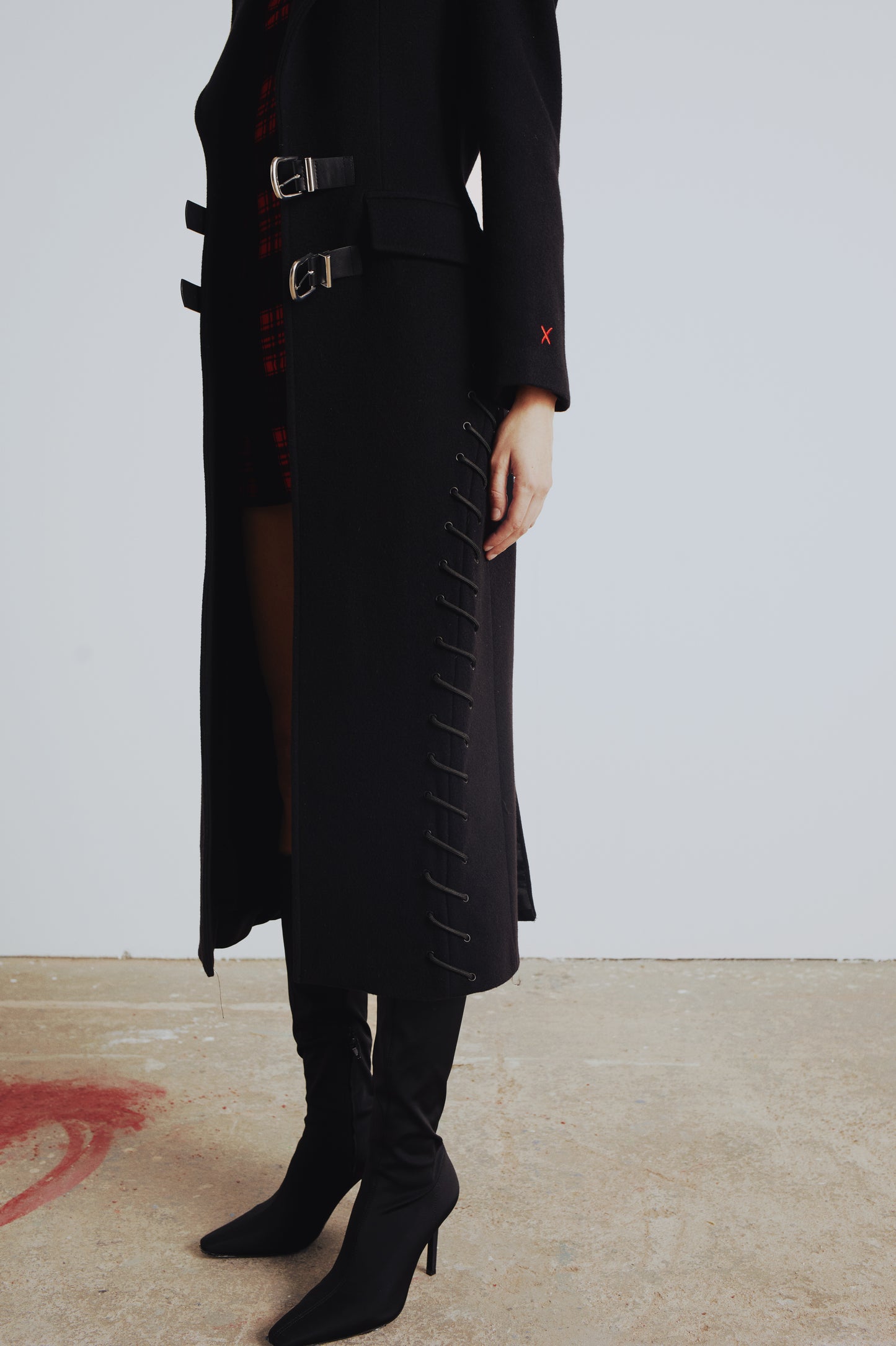 Your *itch Kaşmir Karışımlı Uzun Kaban