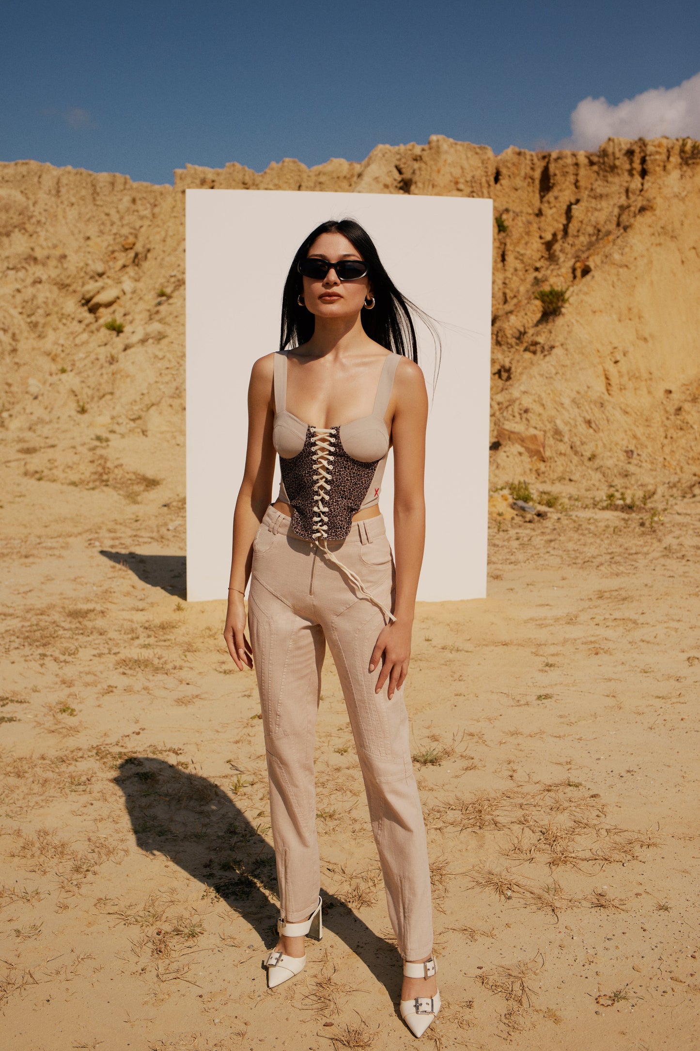 Free Heaven Boomerang Linen Trousers