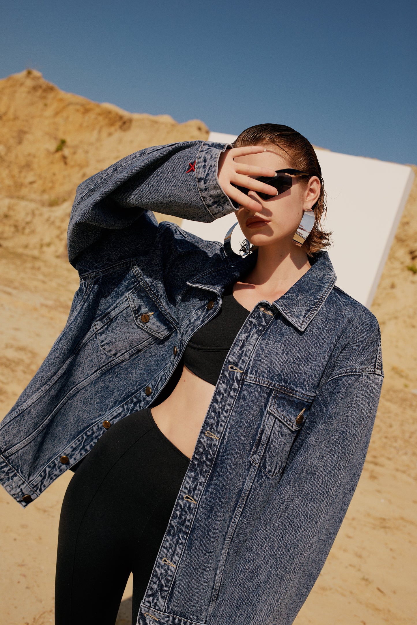 Free Heaven Yıkama Efektli Denim Ceket