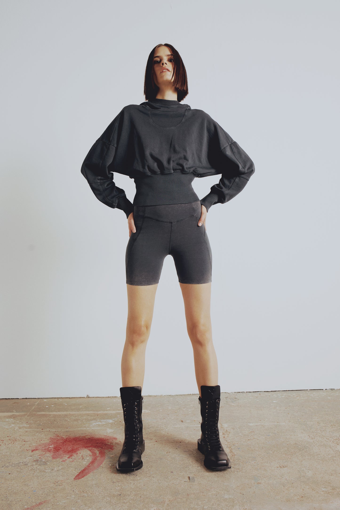 Your *itch Asit Yıkamalı Biker Tayt