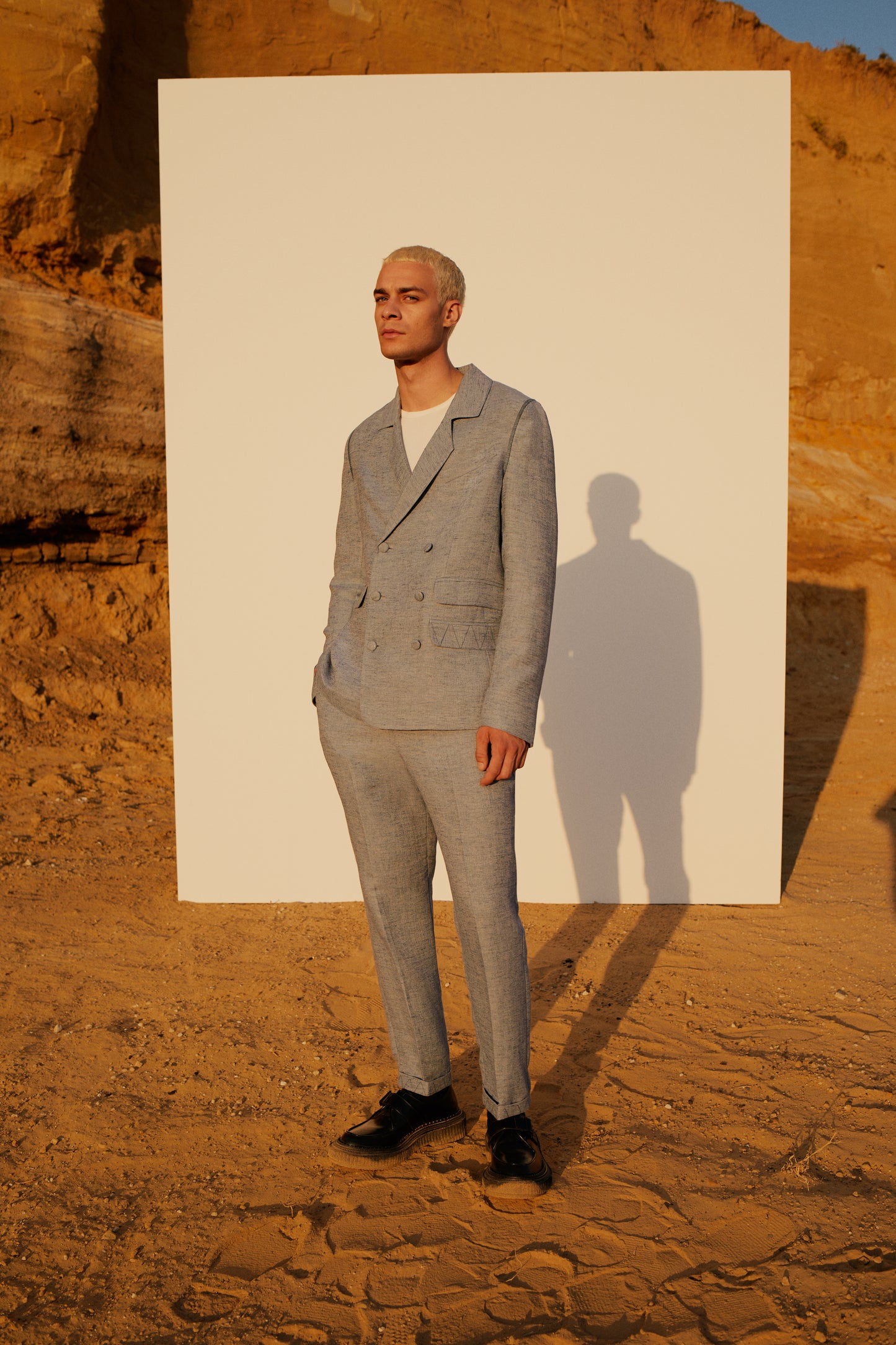 Free Heaven Oversize Keten Blazer