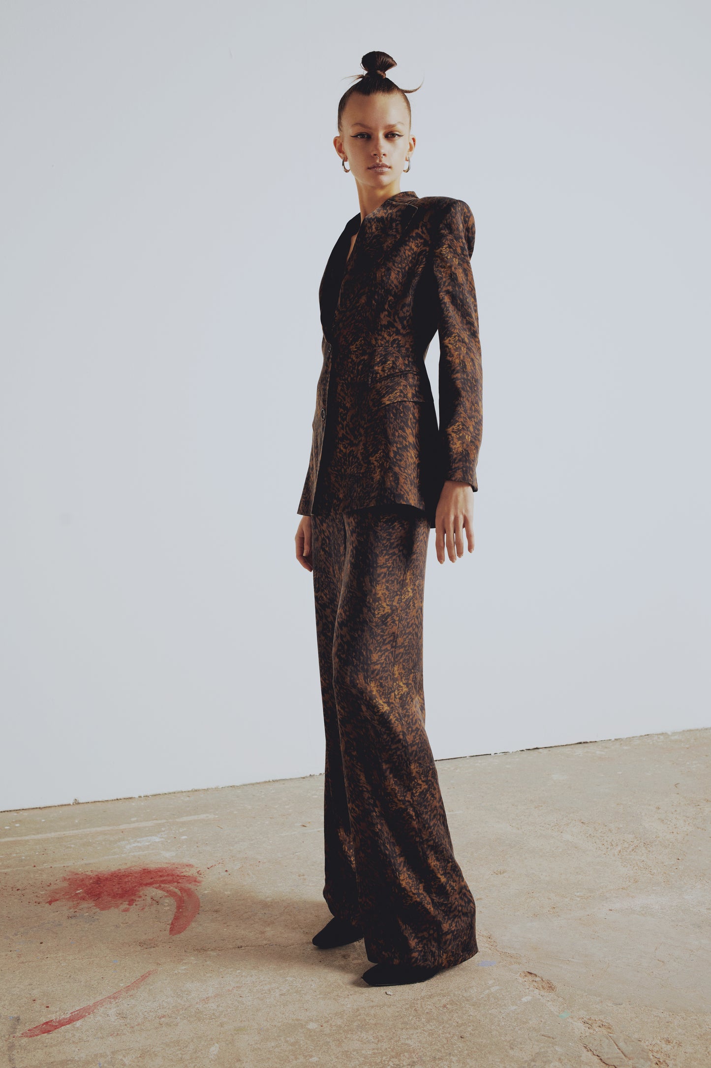 Your *itch Leopar Desenli Blazer Ceket