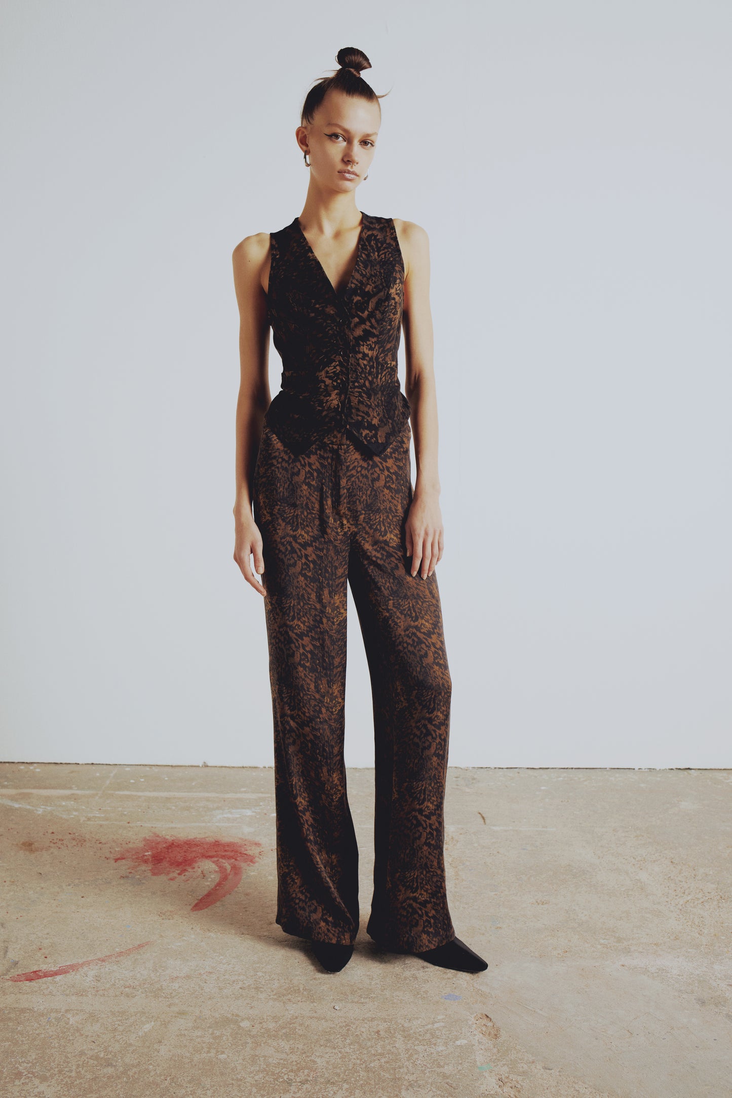 Your *itch Leopar Desenli Yelek