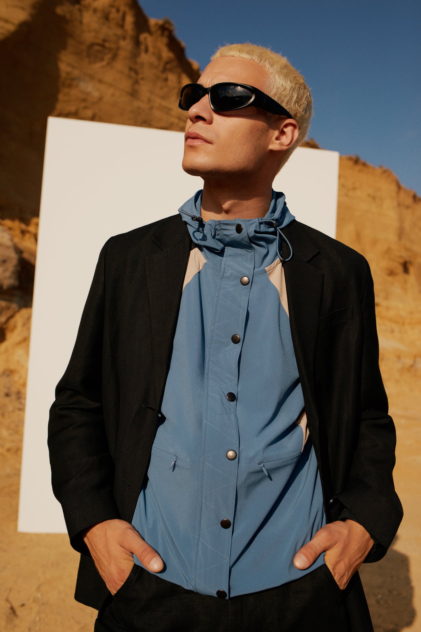 Free Heaven Keten Blazer Ceket