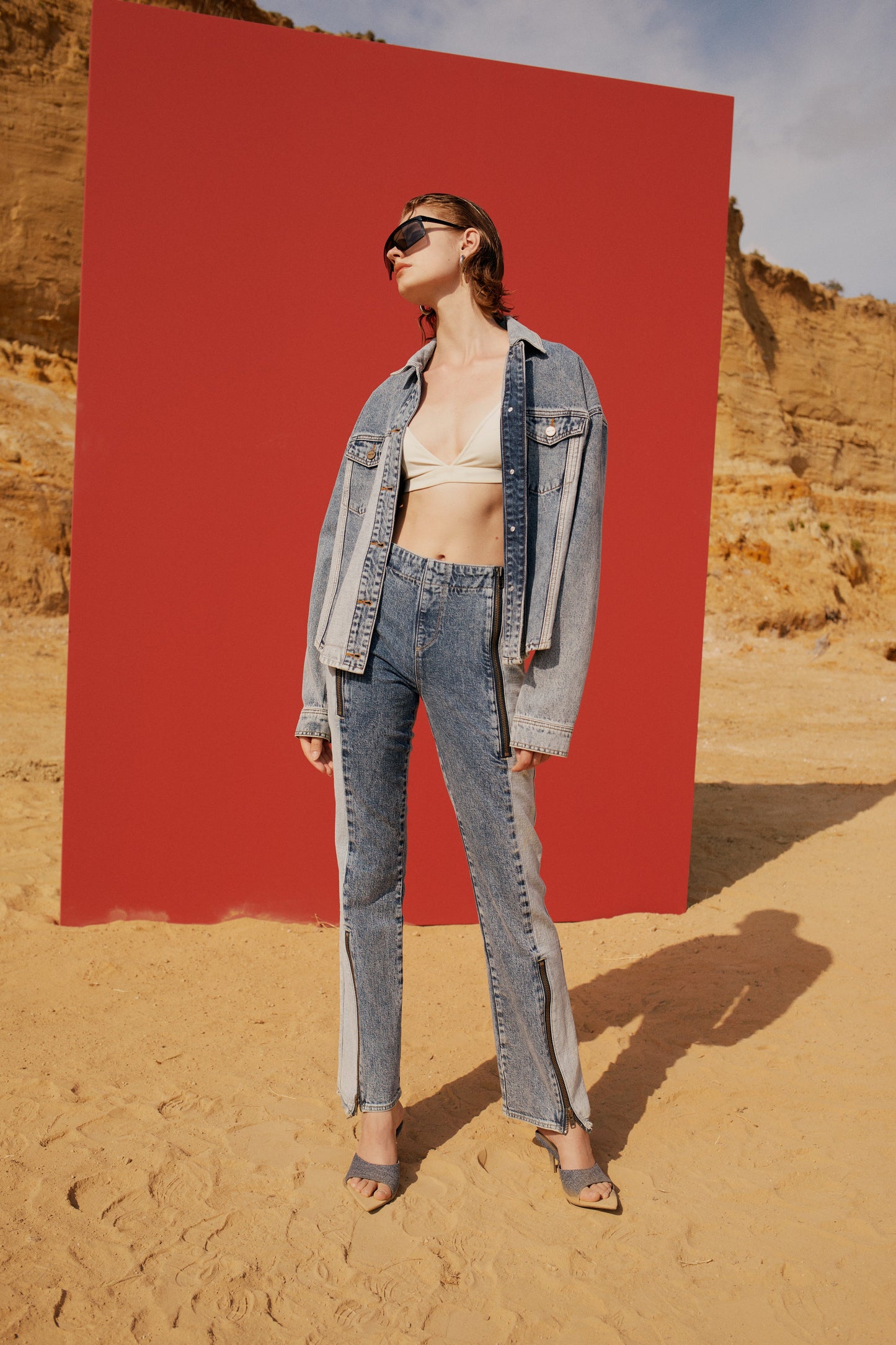 Free Heaven Inside Out Denim Ceket