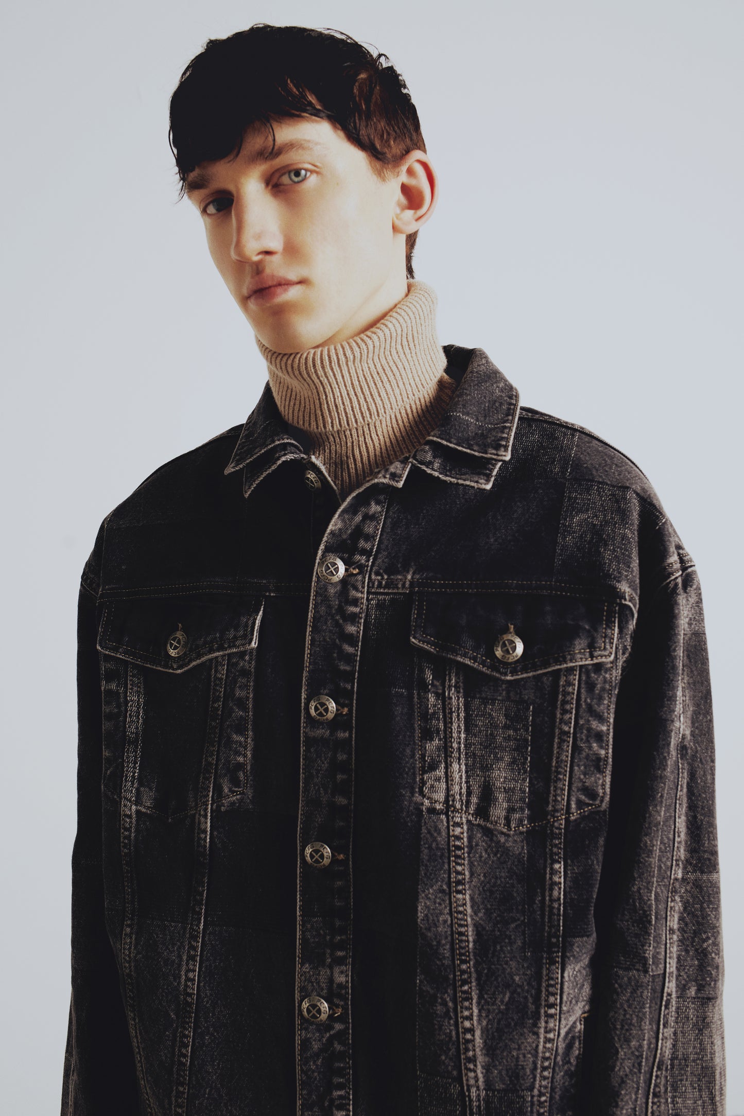 Your *itch Renk Bloklu Denim Ceket