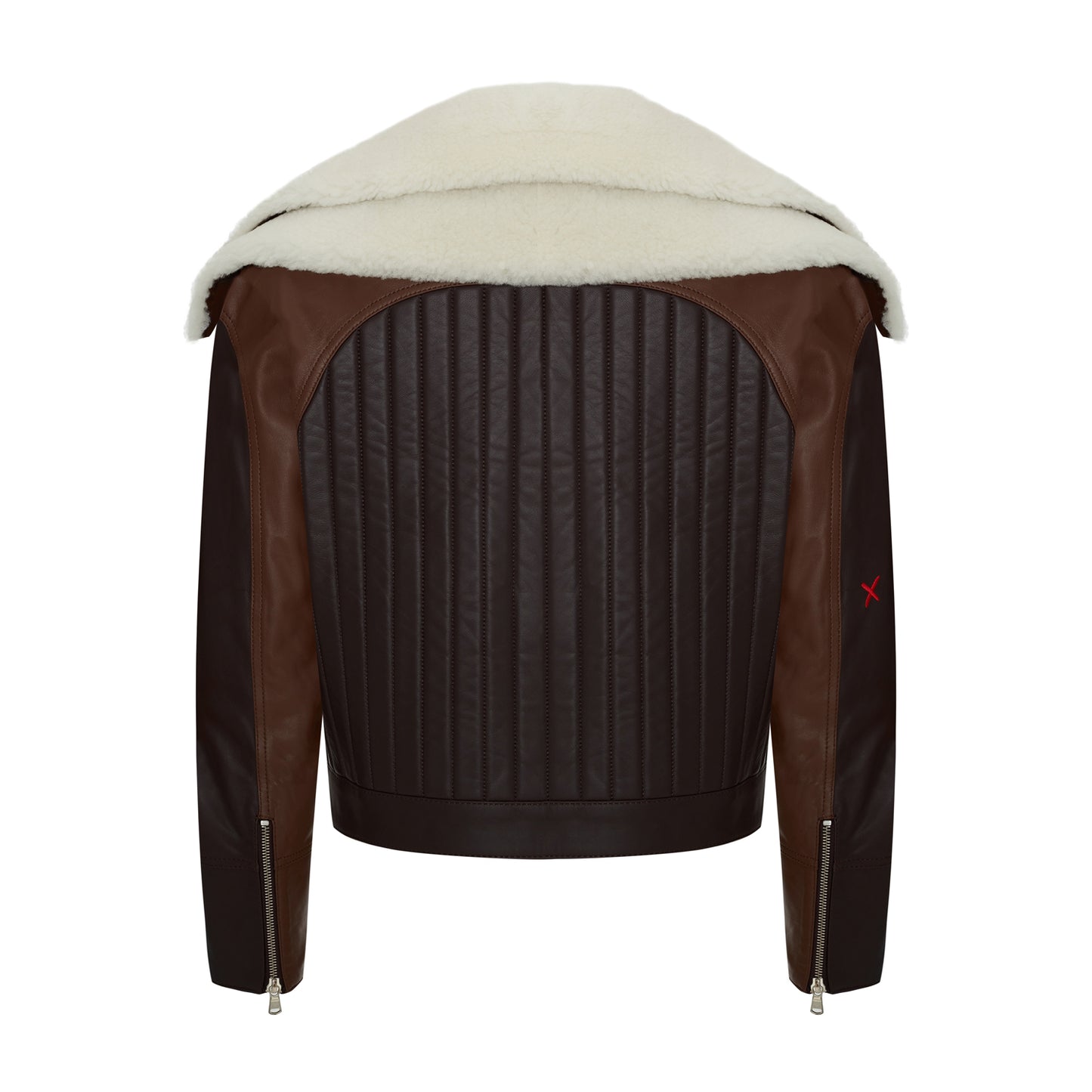 Boomerang Çift Yaka Deri Ceket