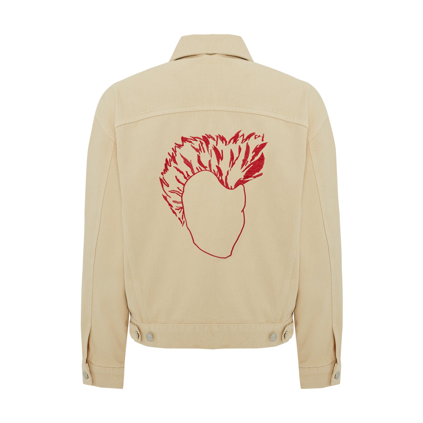 Boomerang Logolu Denim Ceket