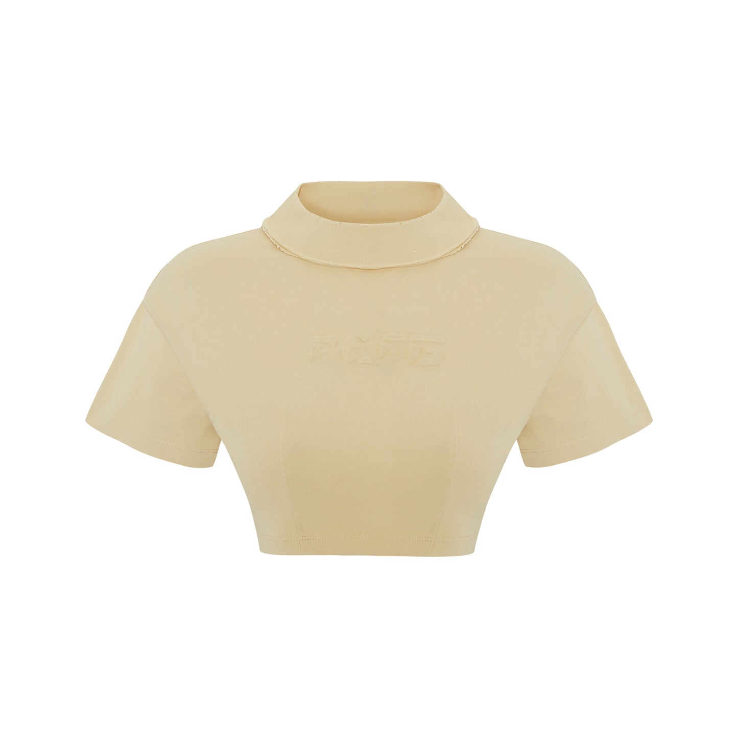 Boomerang Yırtık Detaylı Crop Tişört