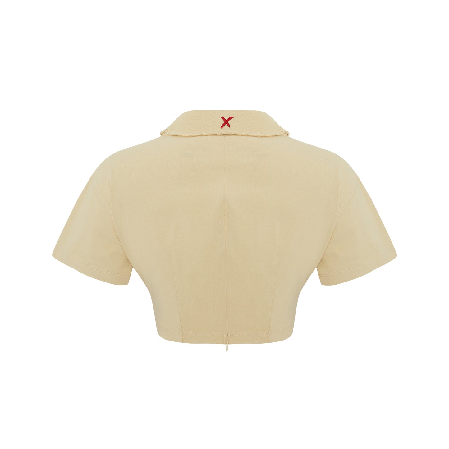 Boomerang Yırtık Detaylı Crop Tişört