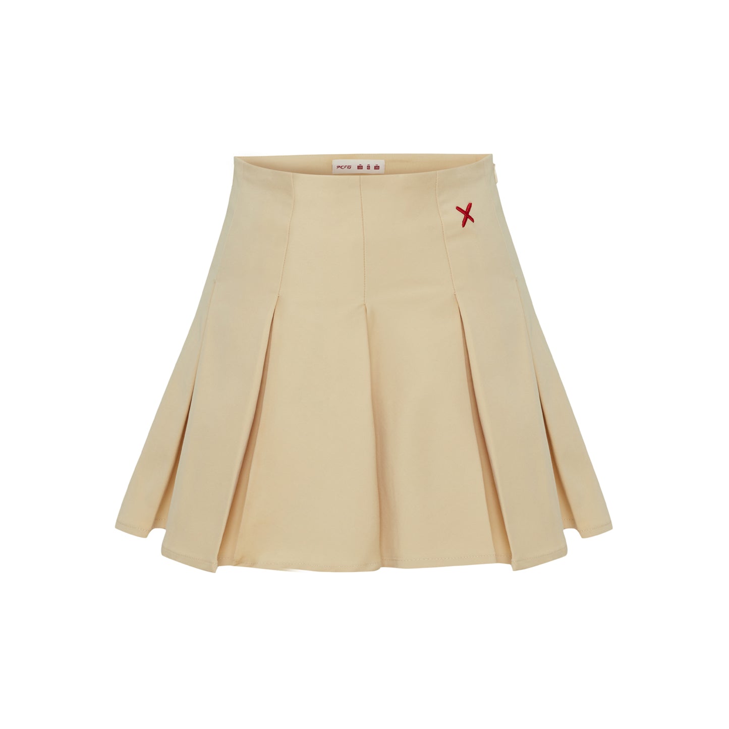 Boomerang Pleated Skirt