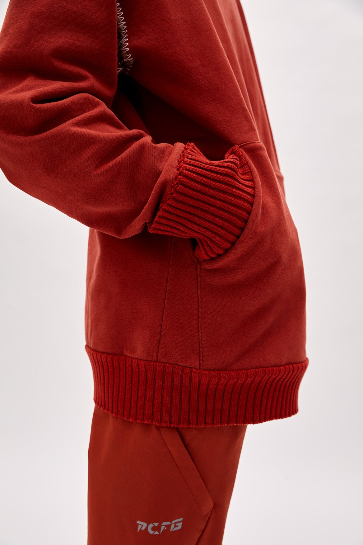 Boomerang Fermuarlı Hoodie