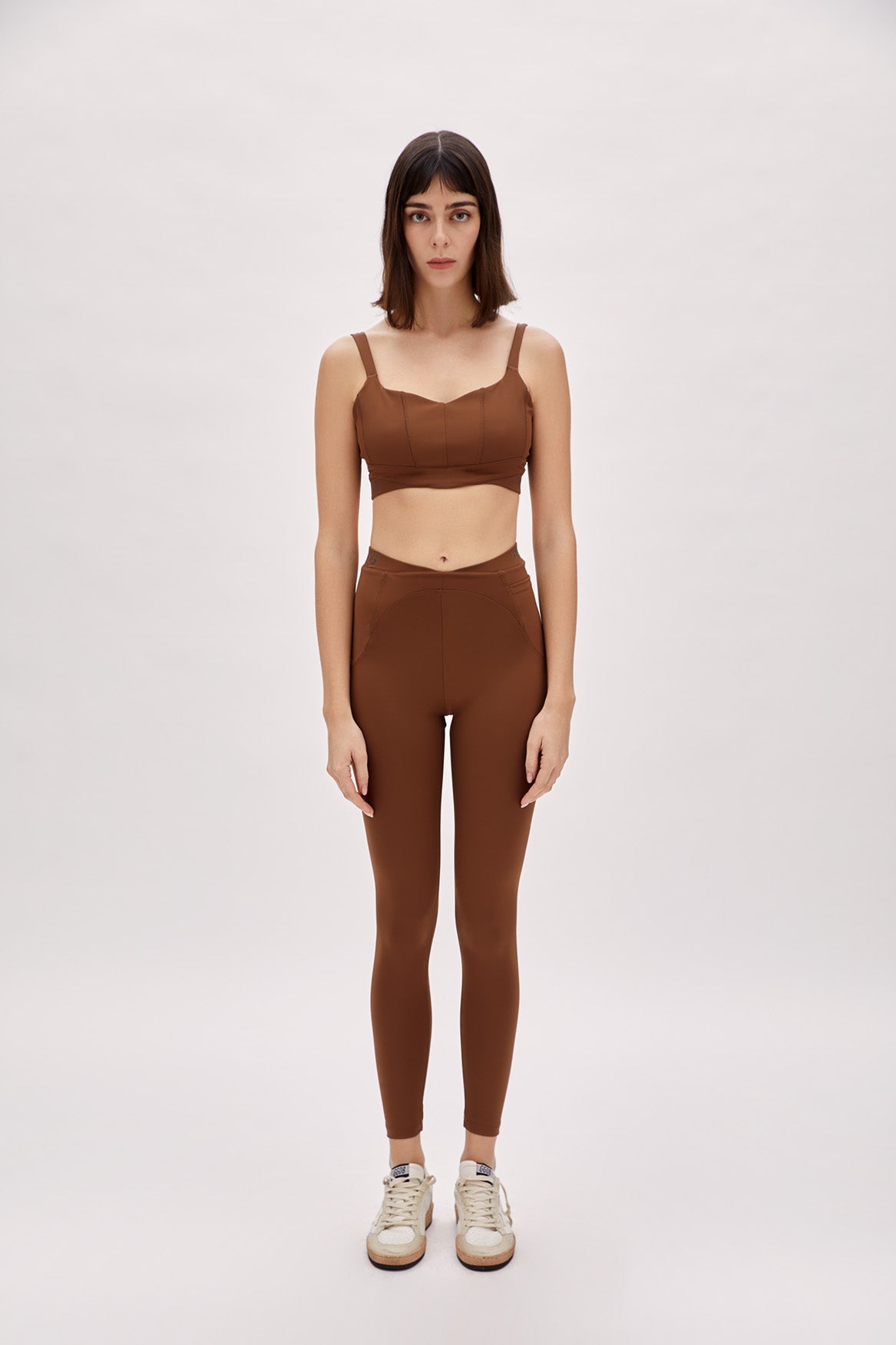 Boomerang Stitch Detail Bra