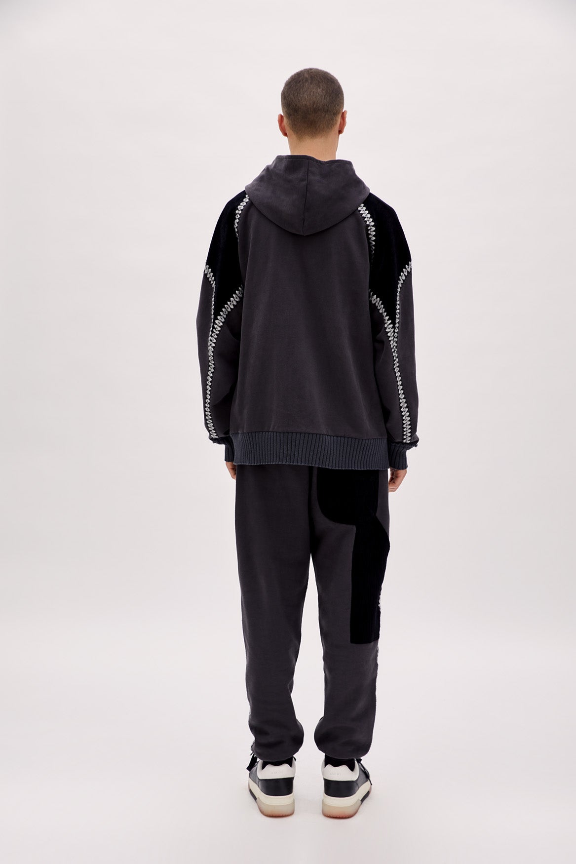 Boomerang Crochet Zip Up Hoodie