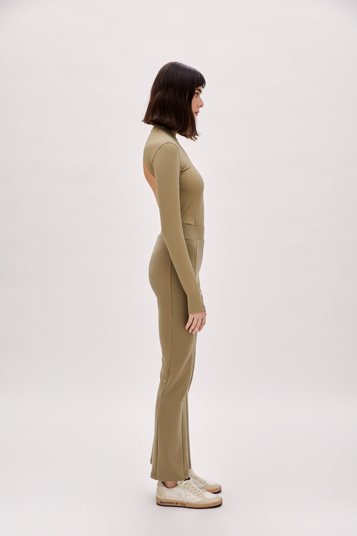 Boomerang Yüksek Yaka Bodysuit
