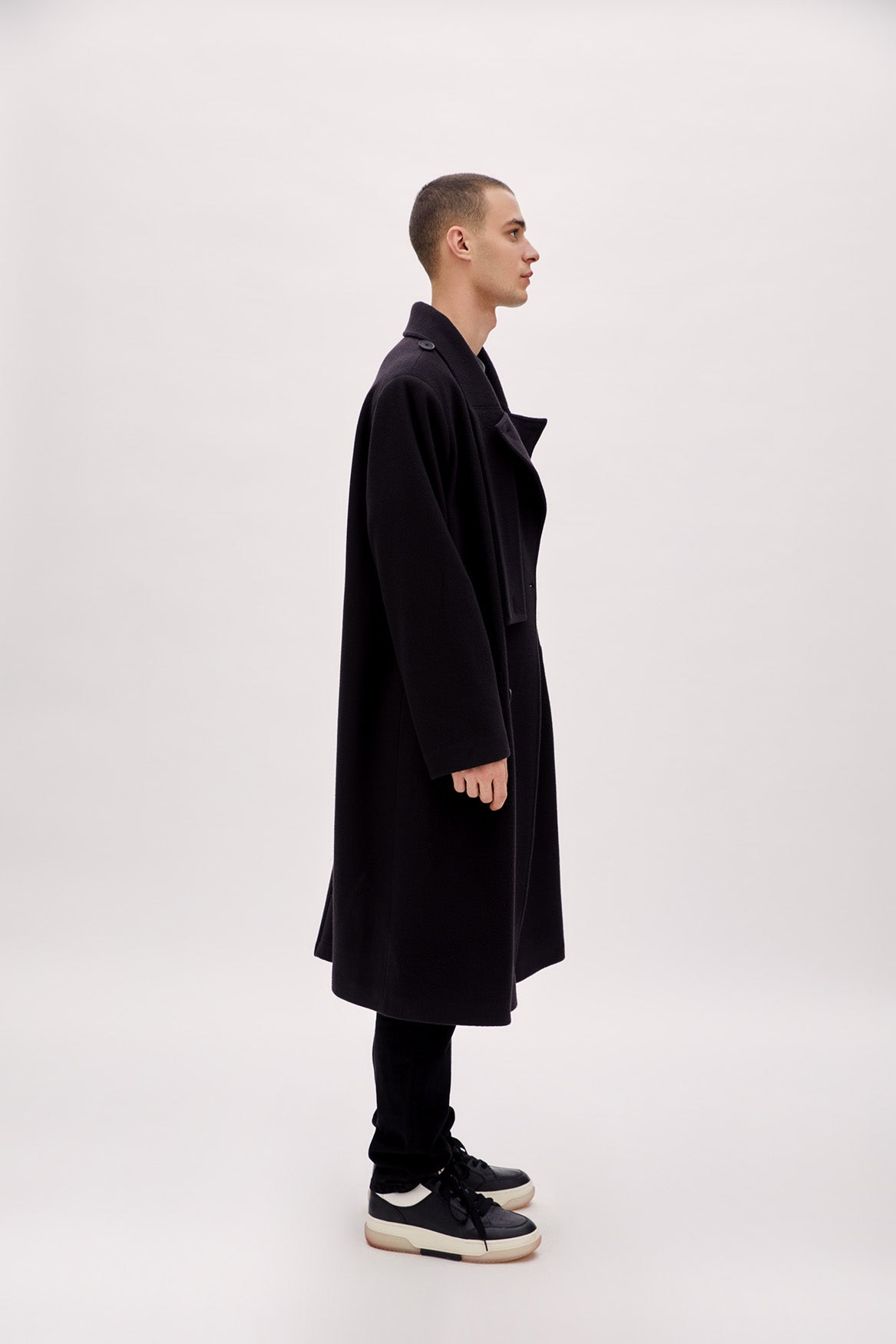 Boomerang Wool Long Coat
