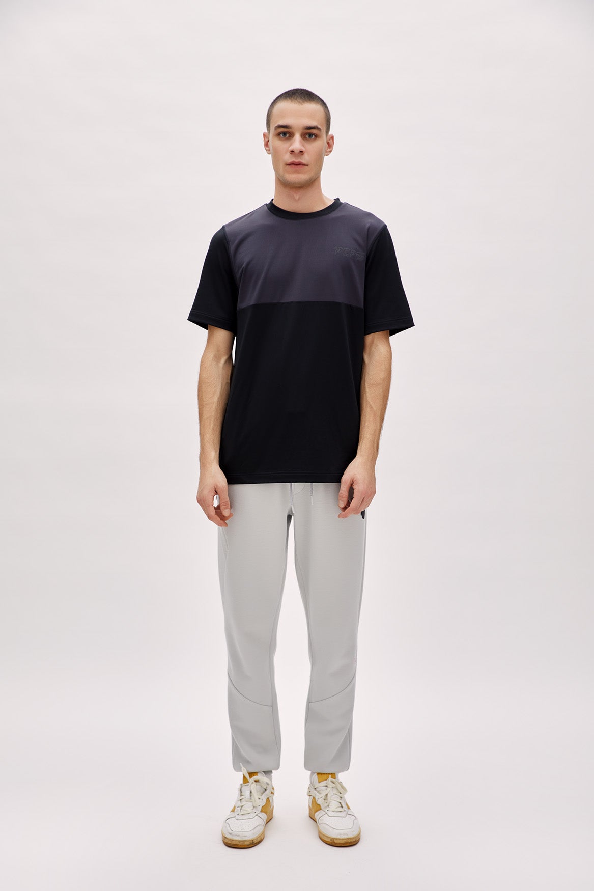 Boomerang Panelled Running Tee
