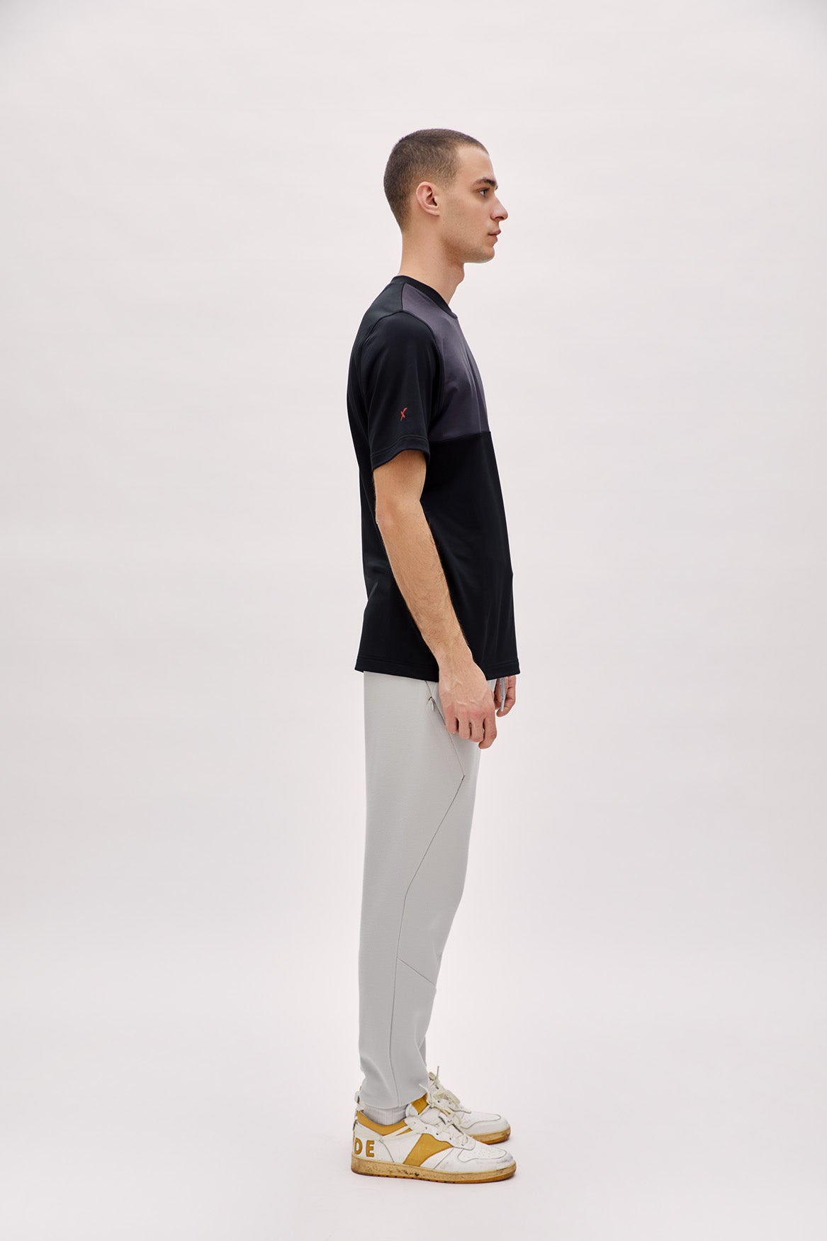 Boomerang Panelled Running Tee