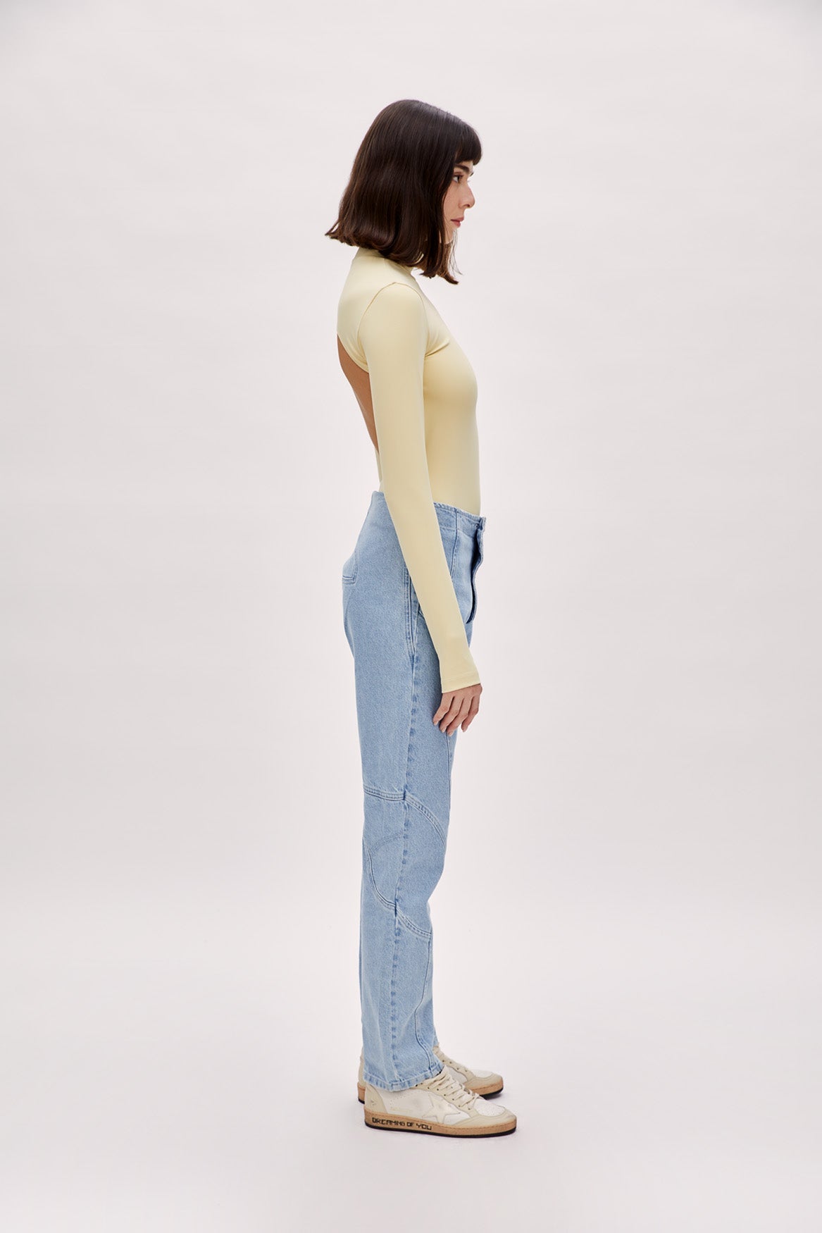 Boomerang High Neck Bodysuit
