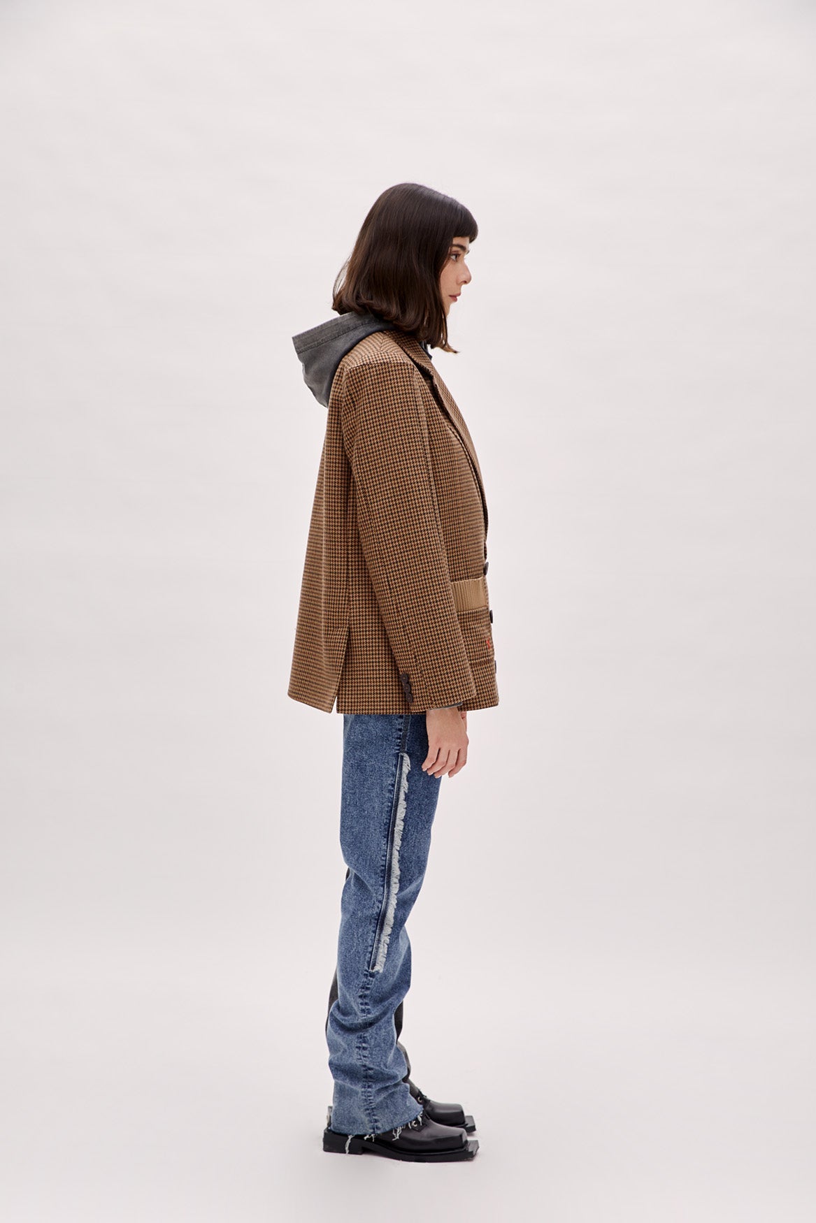 Boomerang Big Shoulder Blazer