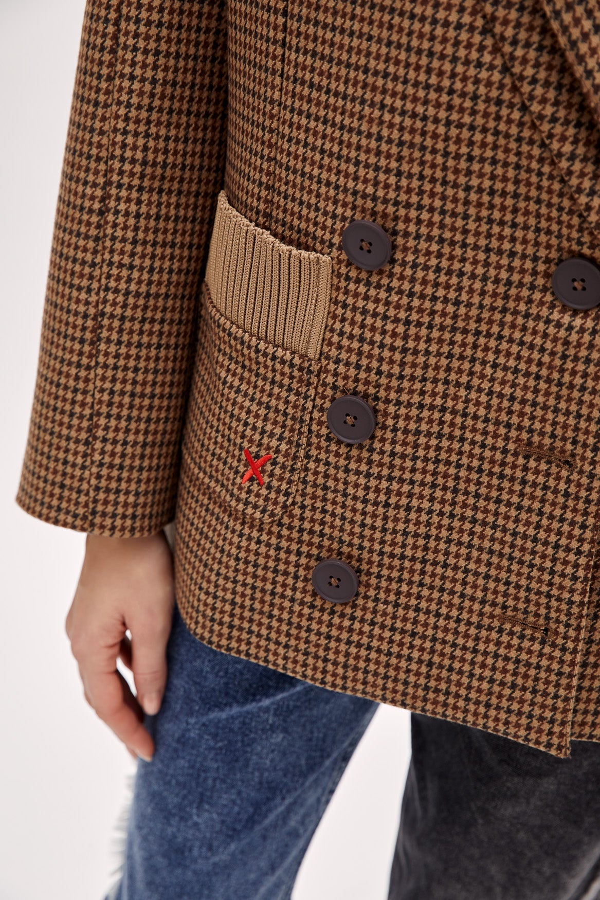 Boomerang Big Shoulder Blazer