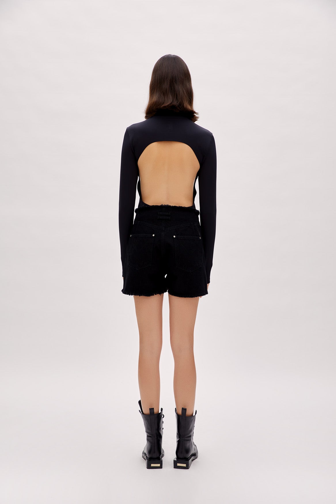 Boomerang Yüksek Yaka Bodysuit