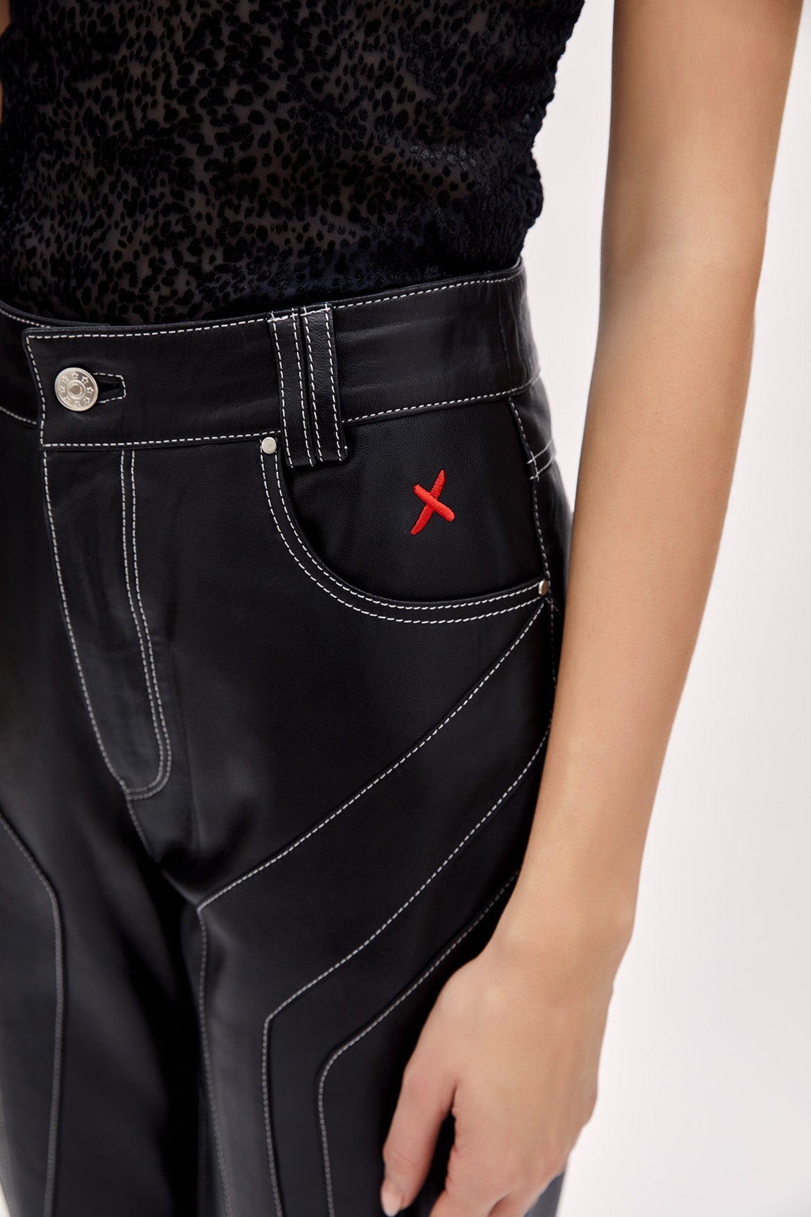 Boomerang Leather Pant