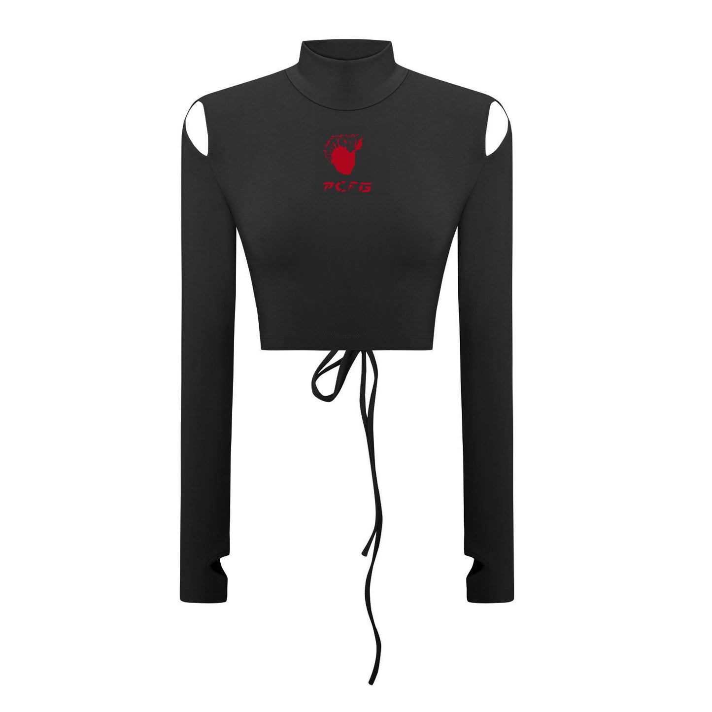 Boomerang Uzun Kollu Crop Top