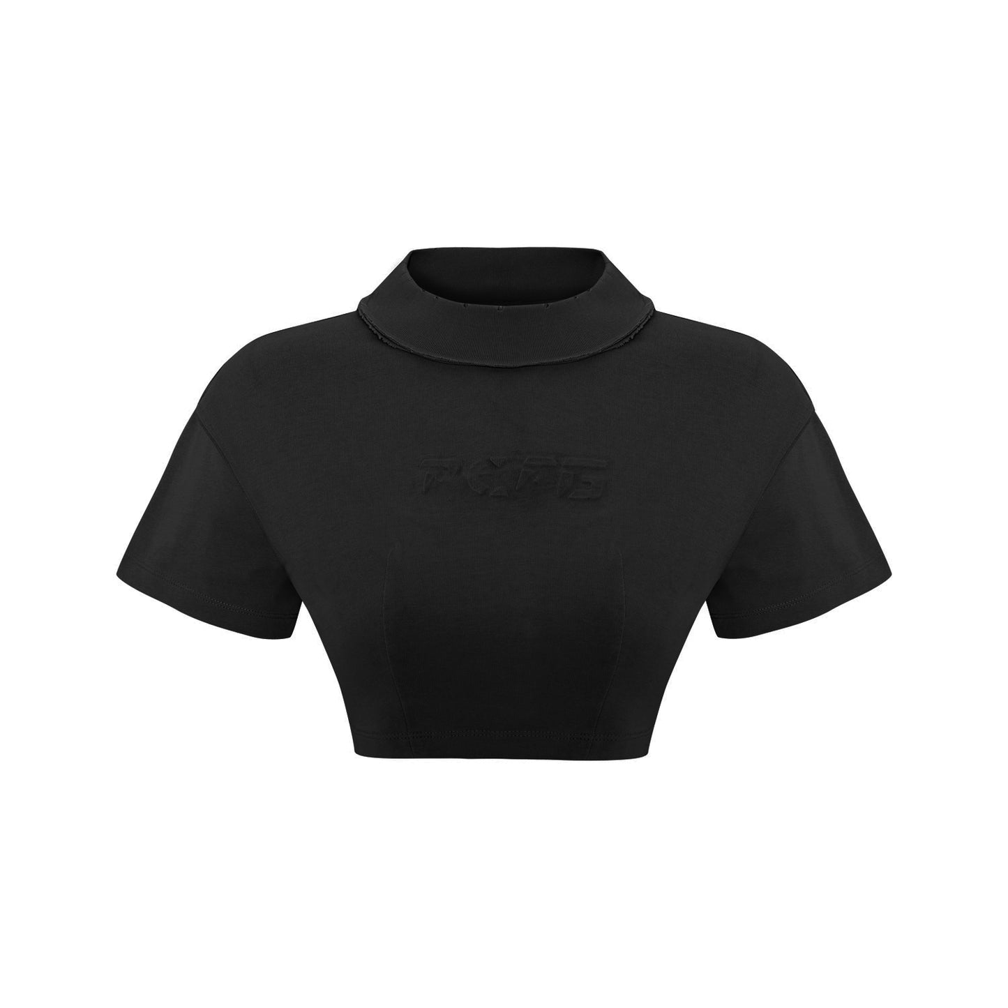 Boomerang Yırtık Detaylı Crop Tişört