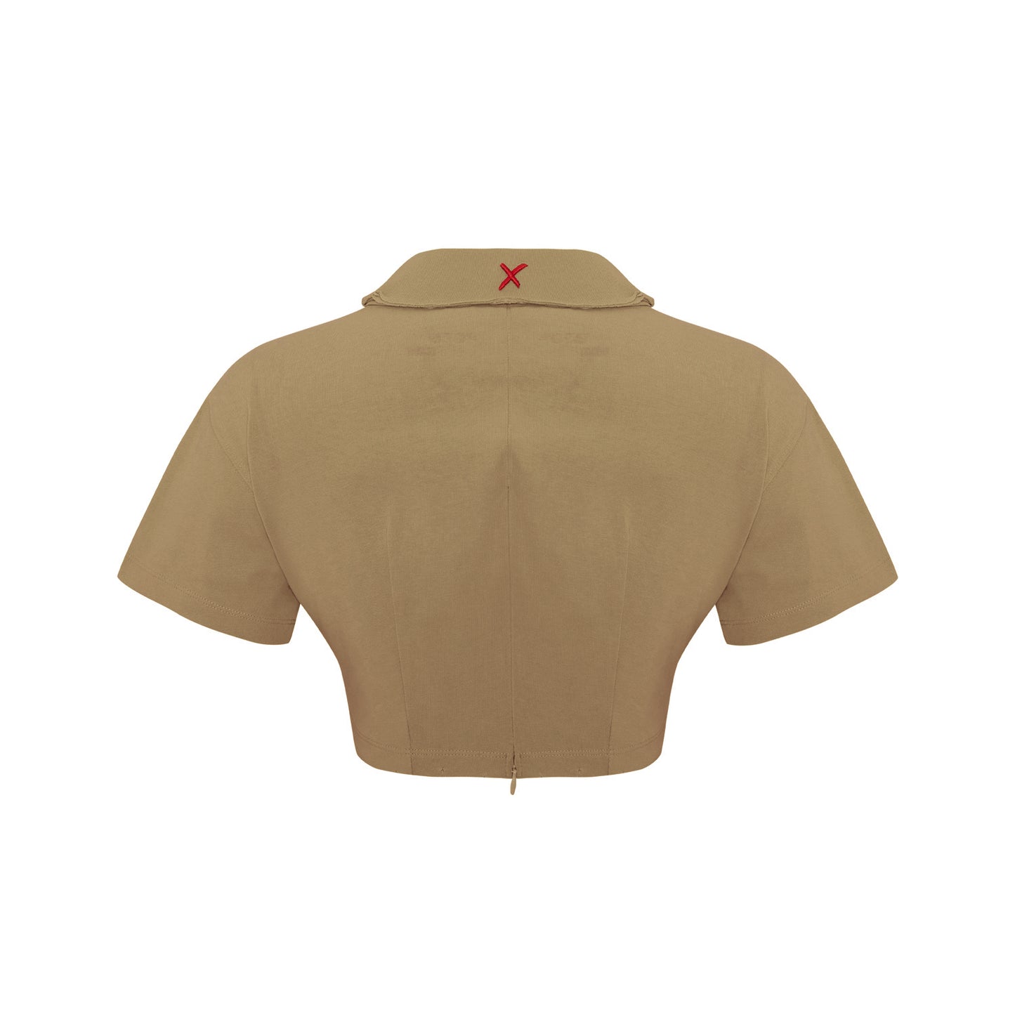 Boomerang Yırtık Detaylı Crop Tişört