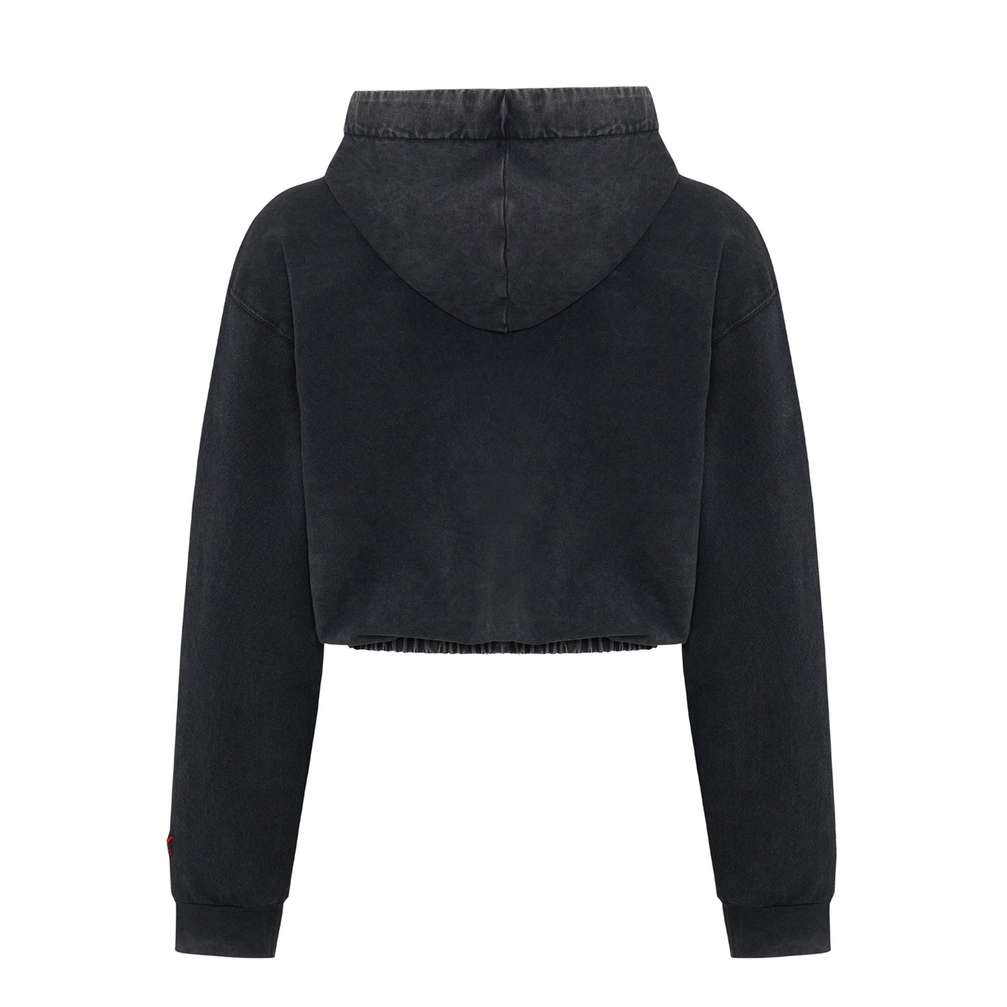 Boomerang Asit Yıkamalı Crop Hoodie