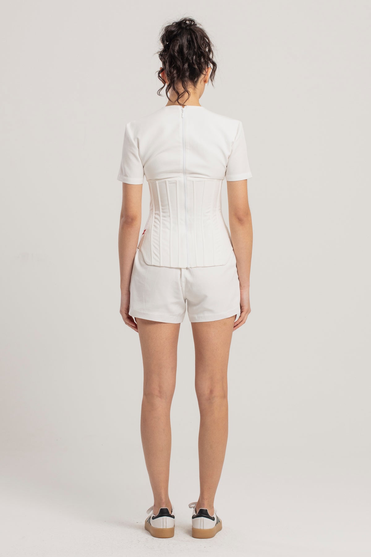Day To Night In La White Short