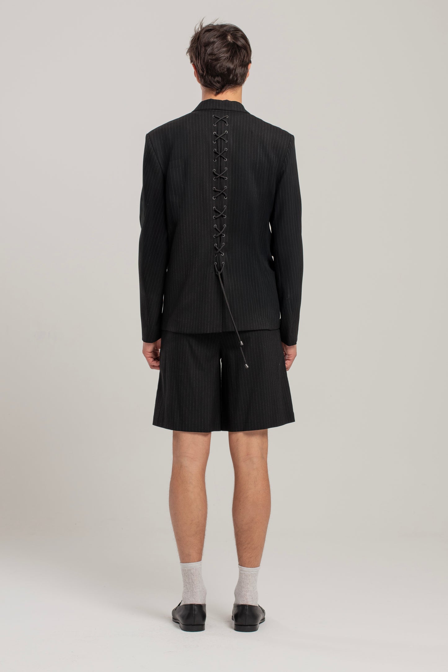 Daydreamers Eyelet Detaylı Çizgili Blazer